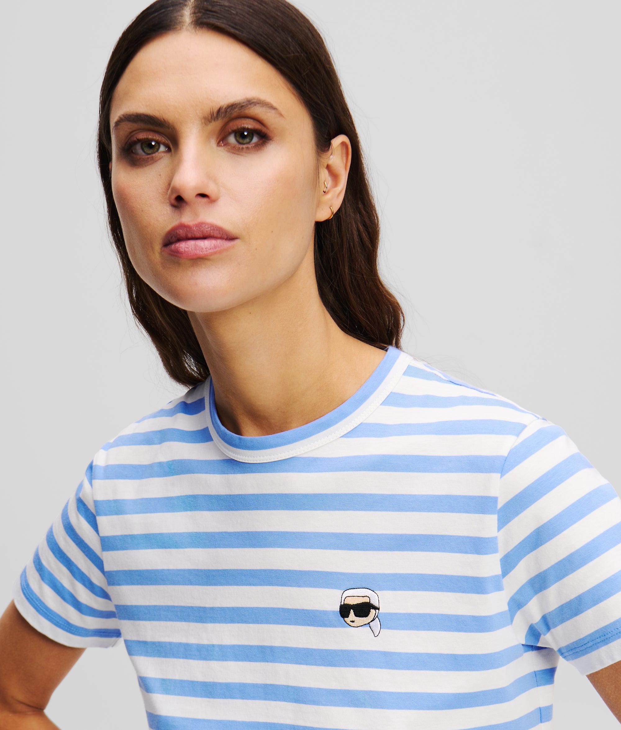 IKON STRIPE BOXY T-SHIRT - Image 2