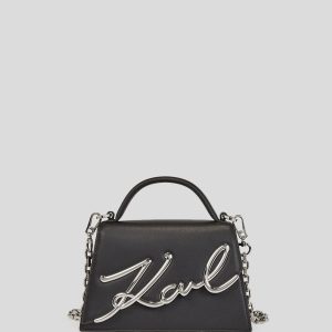 K/SIGNATURE SMALL CROSSBODY BAG