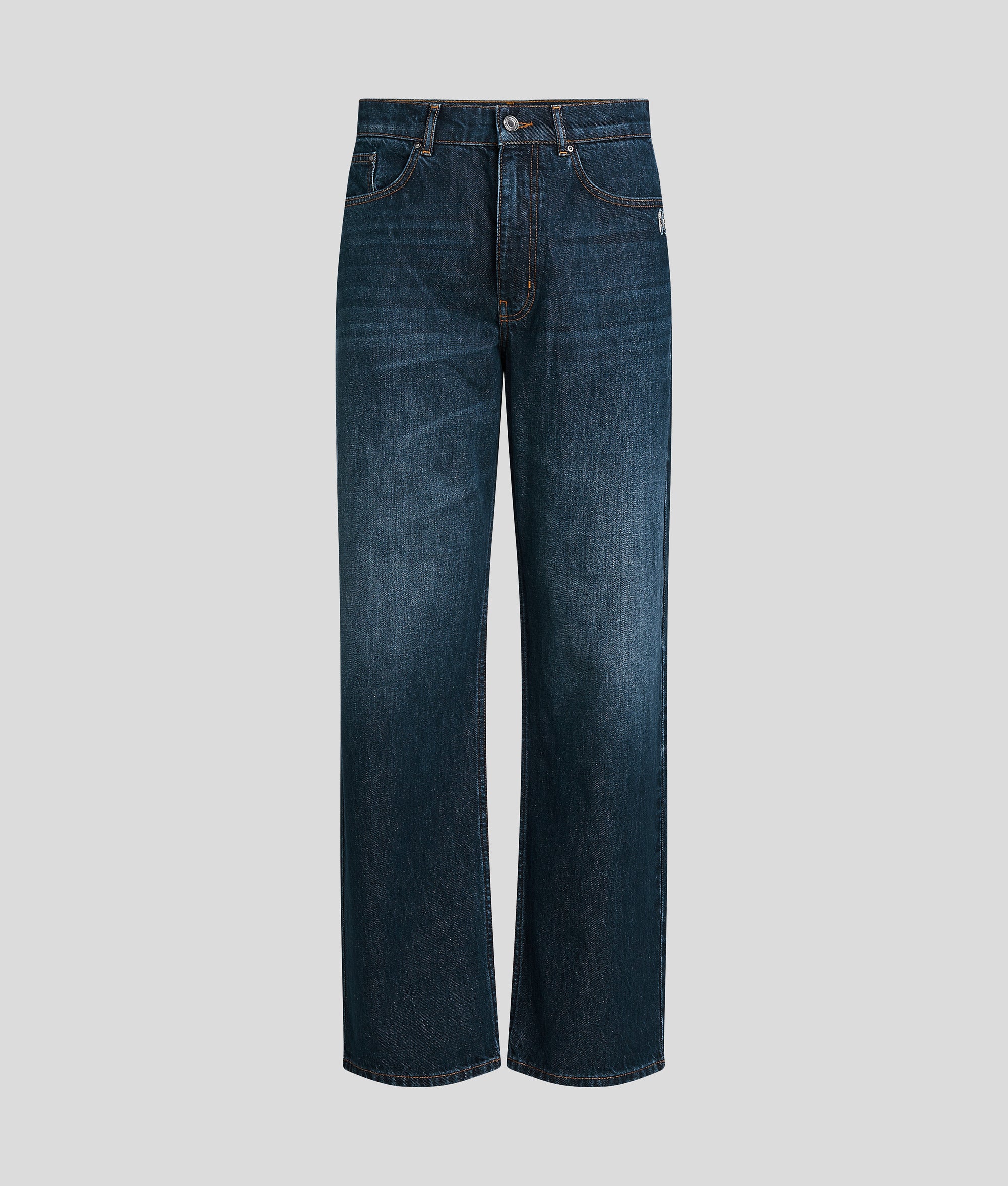 MONOGRAM STRAIGHT JEANS