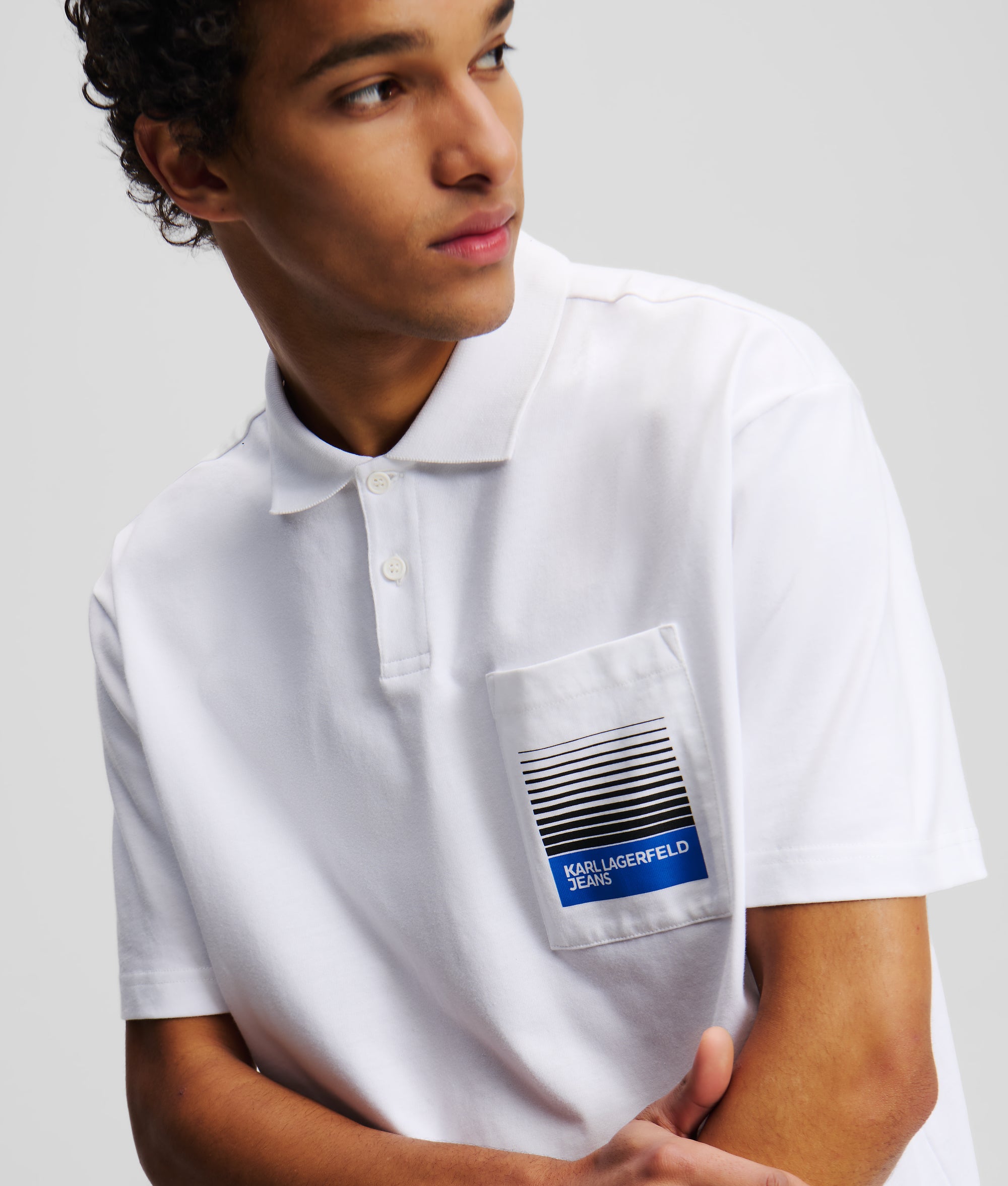 BOX FADE LOGO POLO SHIRT - Image 2