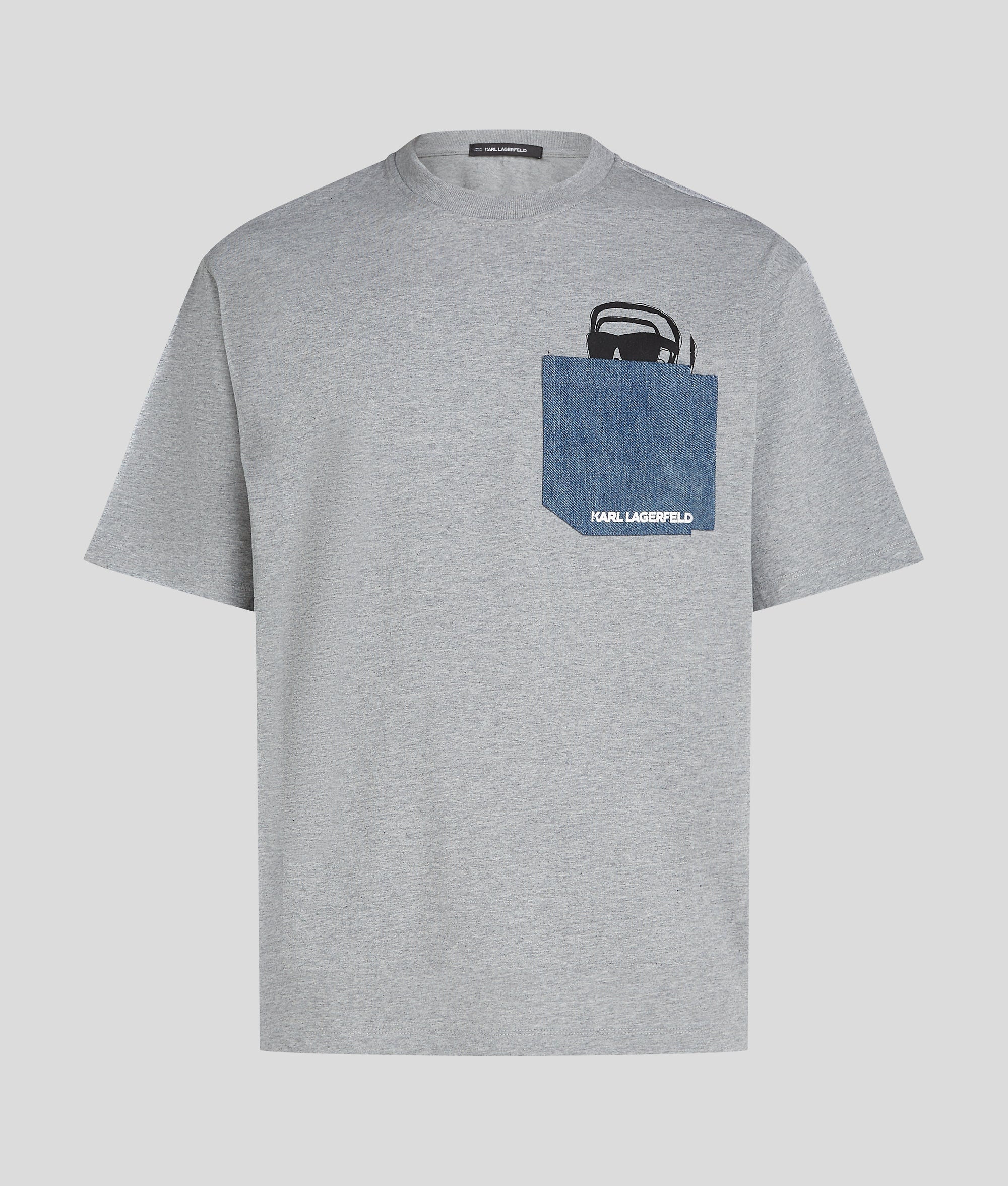 IKON DENIM POCKET T-SHIRT - Image 5