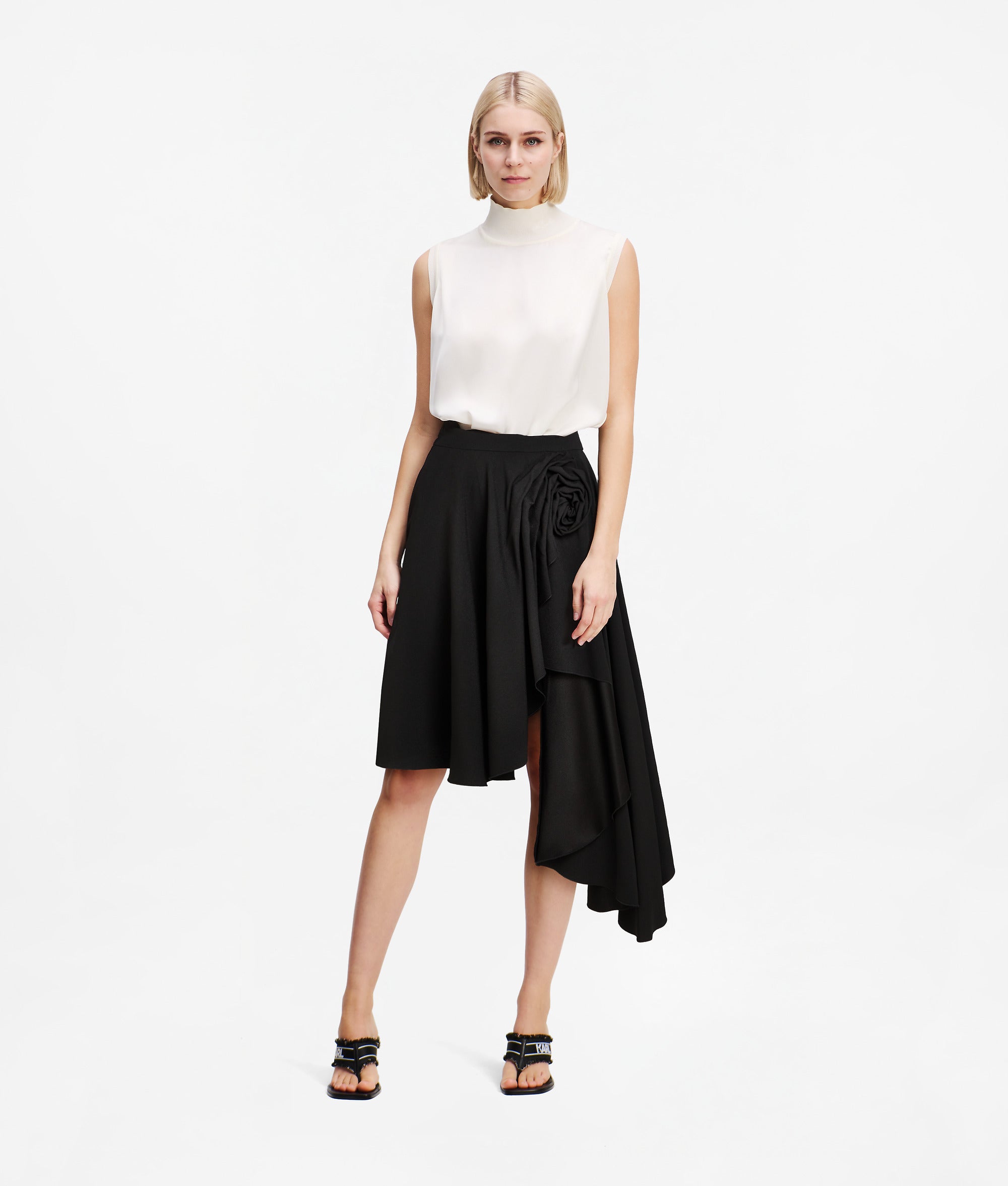KL STUDIO RUFFLE SKIRT - Image 4
