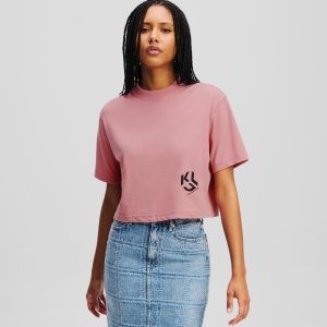 MONOGRAM CROPPED T-SHIRT