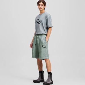 WASHED SWEATSHORTS