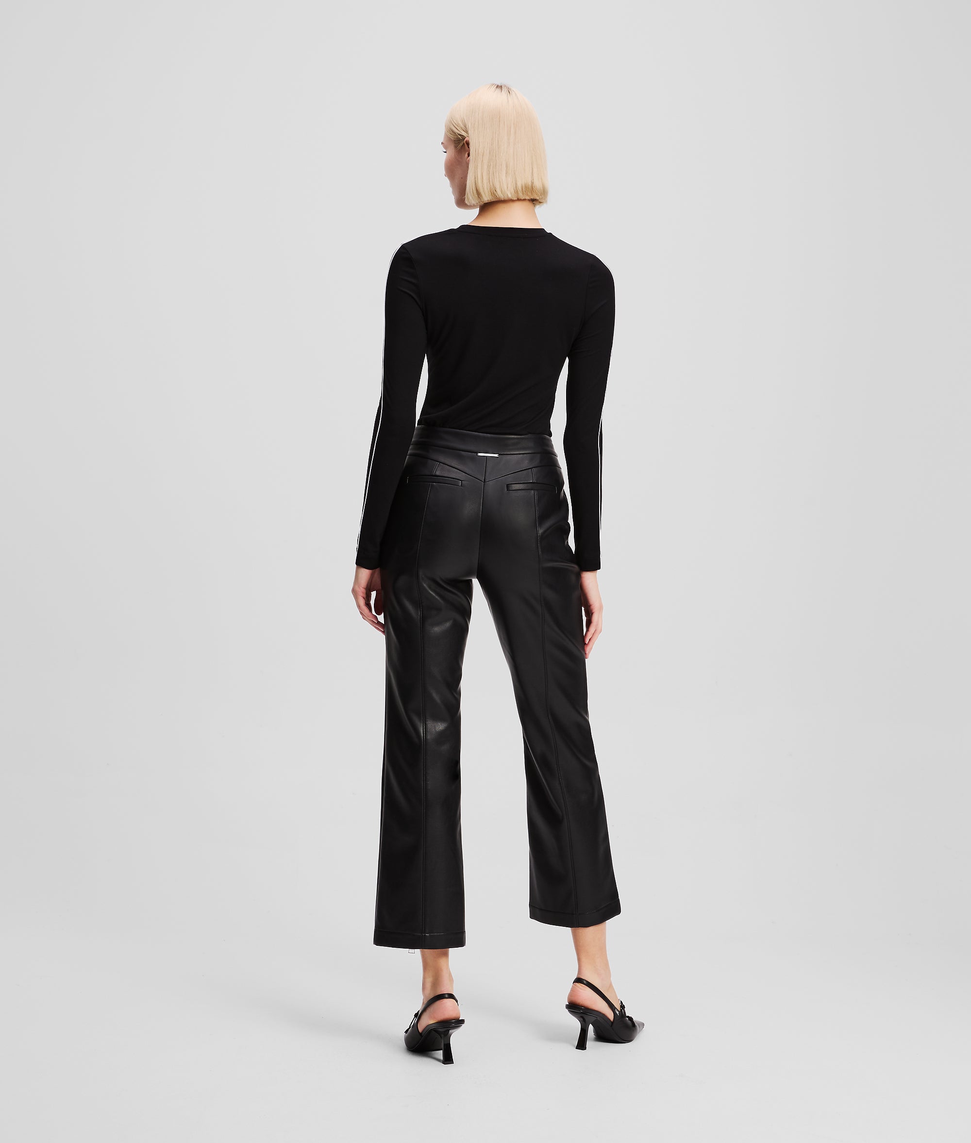 FAUX-LEATHER PANTS - Image 3