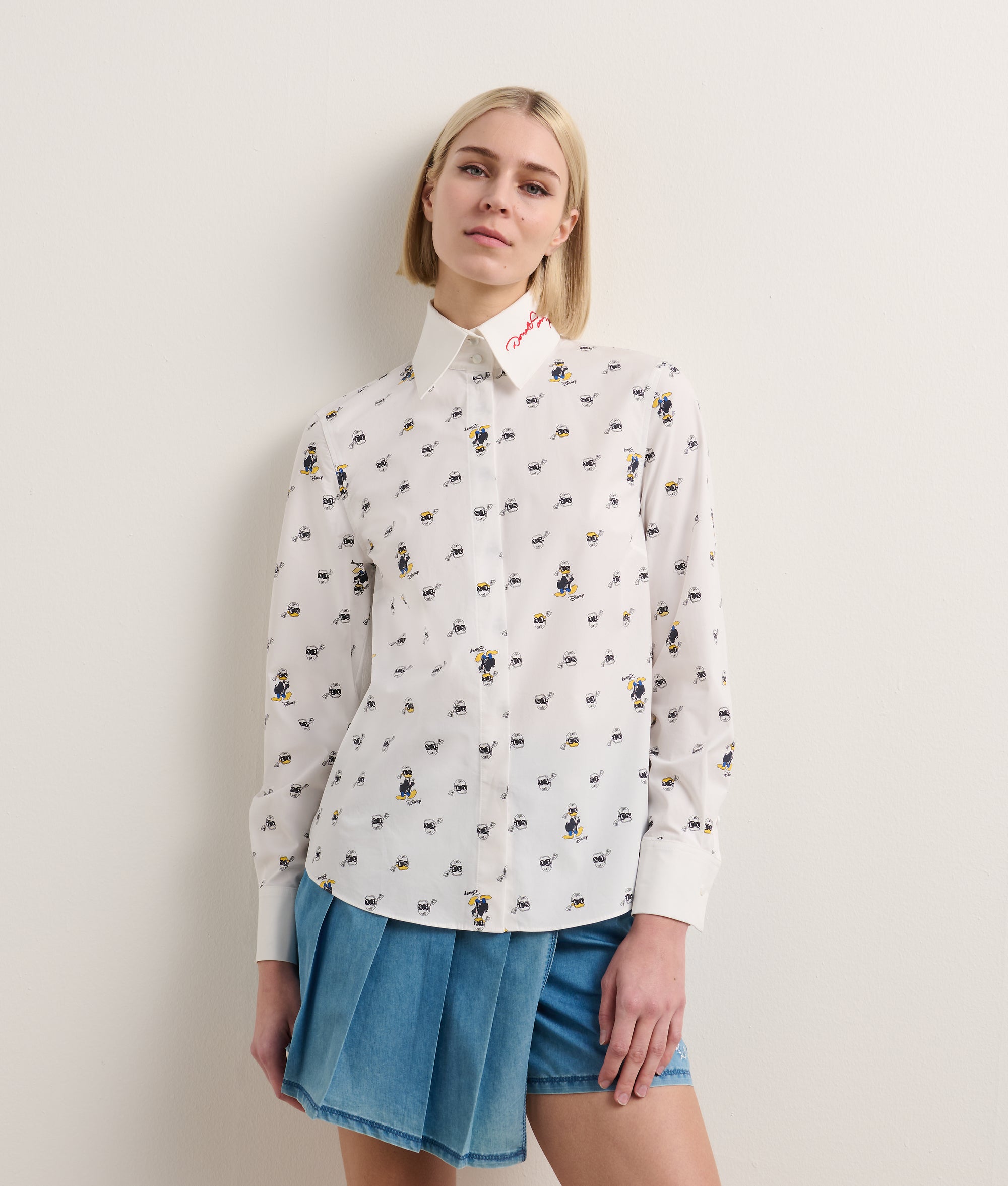 DISNEY X KL ALL-OVER PRINT BLOUSE