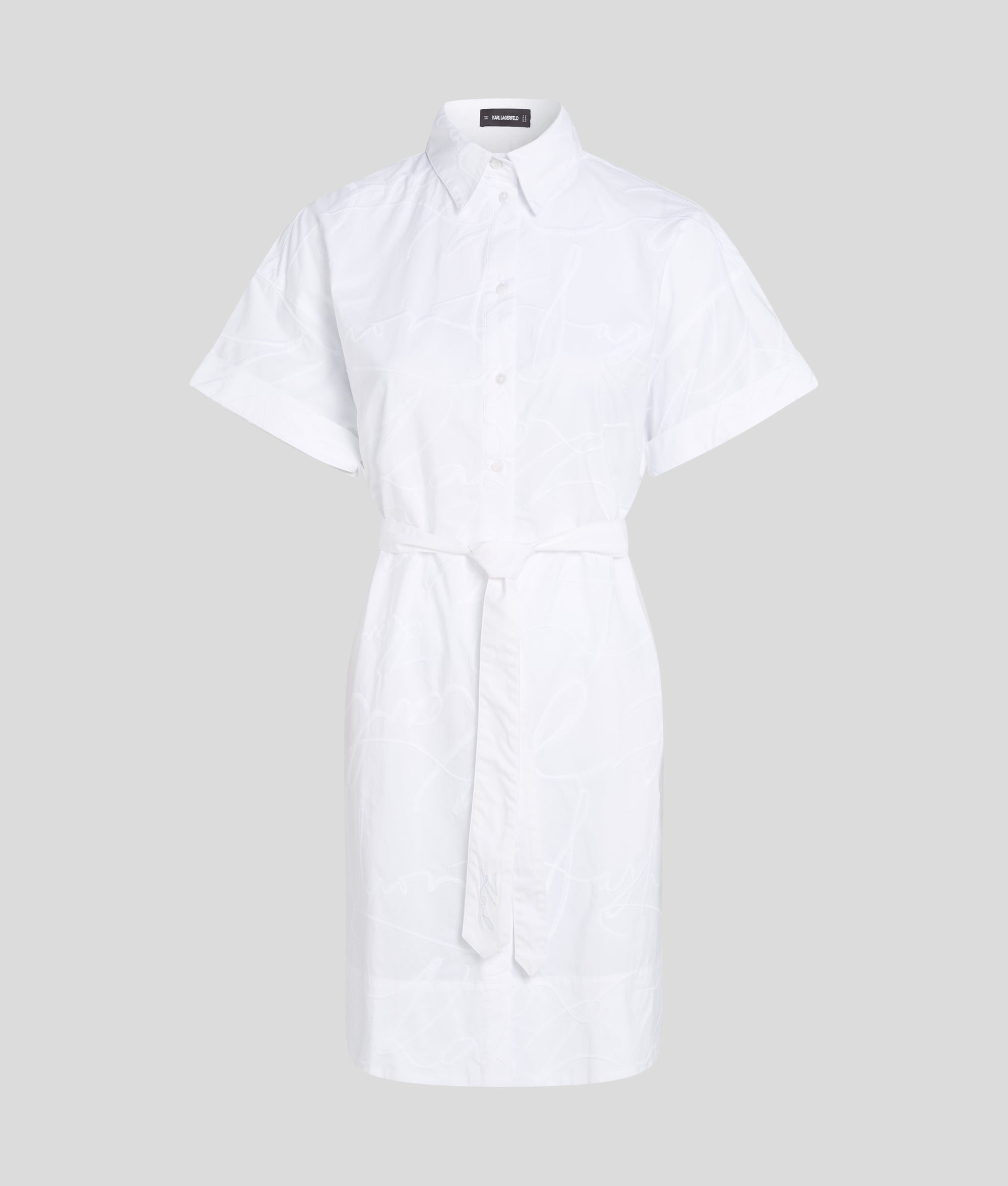 EMBROIDERED SHIRT DRESS - Image 5