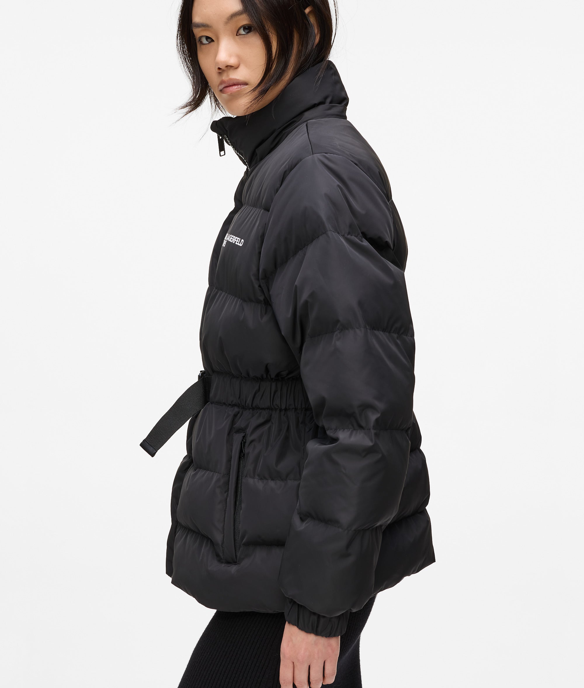 BELTED PUFFER JACKET - Image 4
