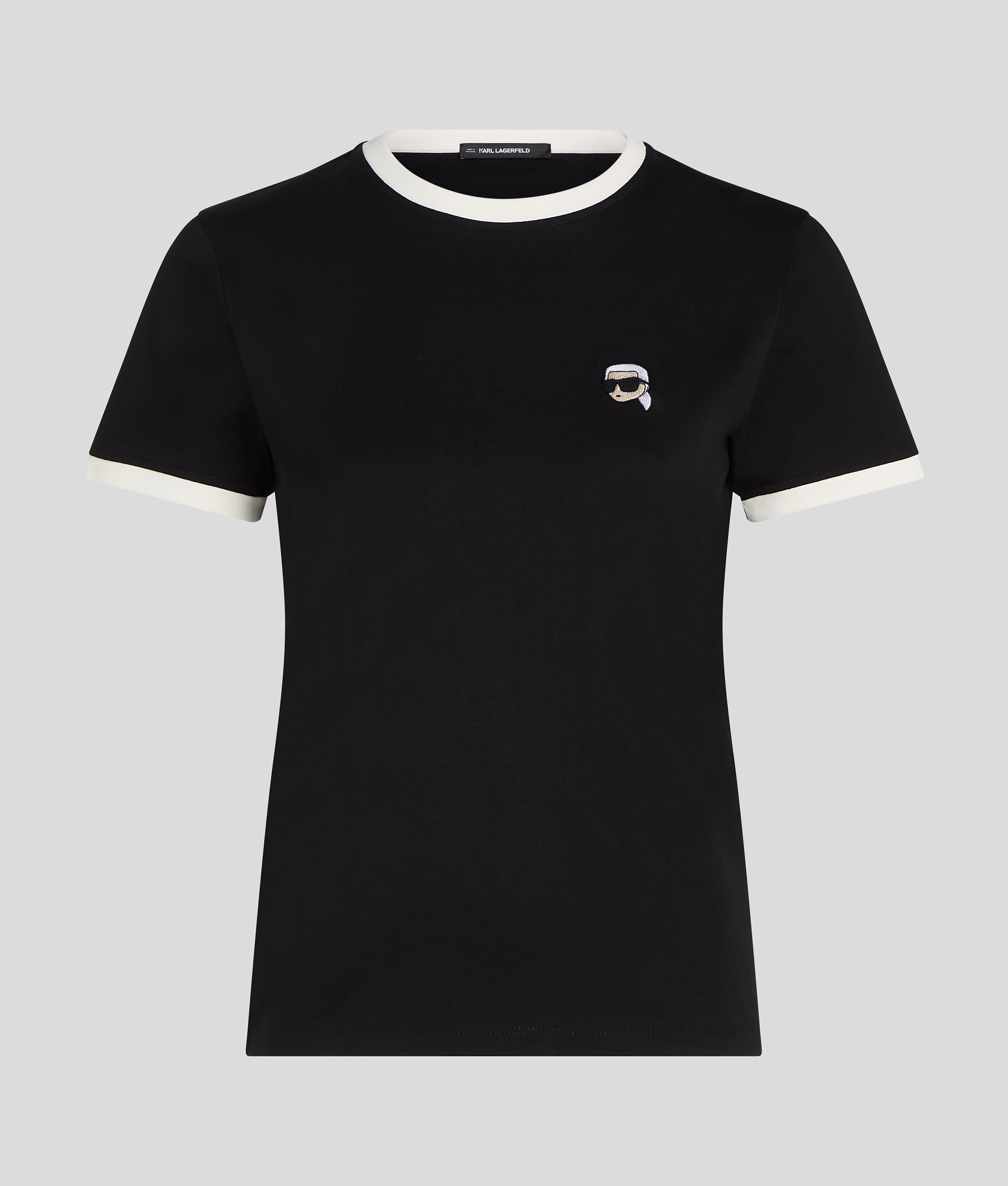 IKON CONTRAST PIPING T-SHIRT - Image 5
