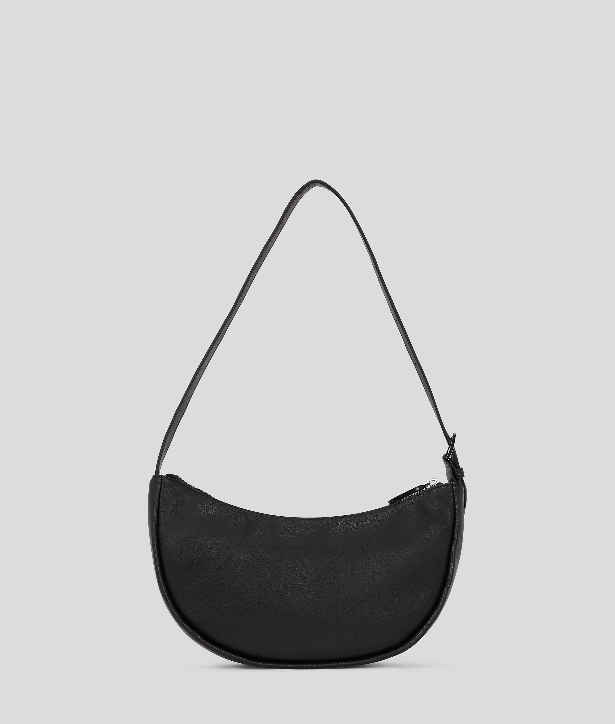 KLJ BOX LOGO SOFT HALF-MOON SHOULDER BAG - Image 4
