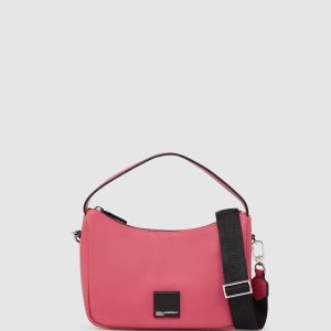 KLJ BOX LOGO SOFT MINI HOBO BAG