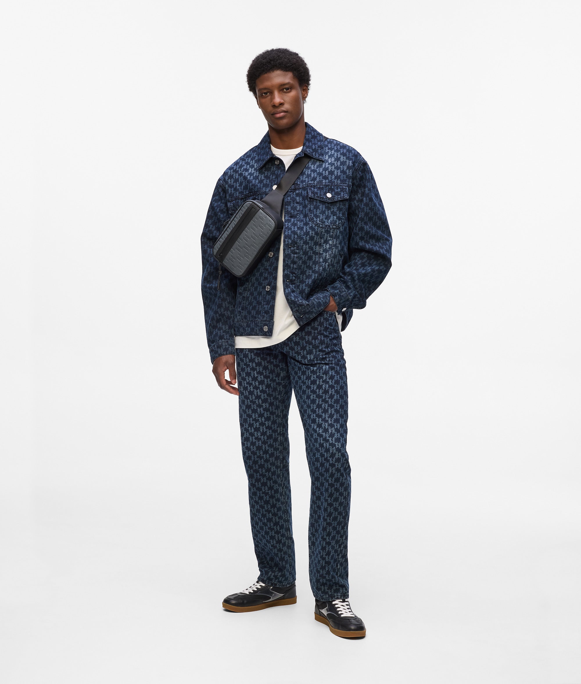 All-over Monogram denim jacket - Image 4