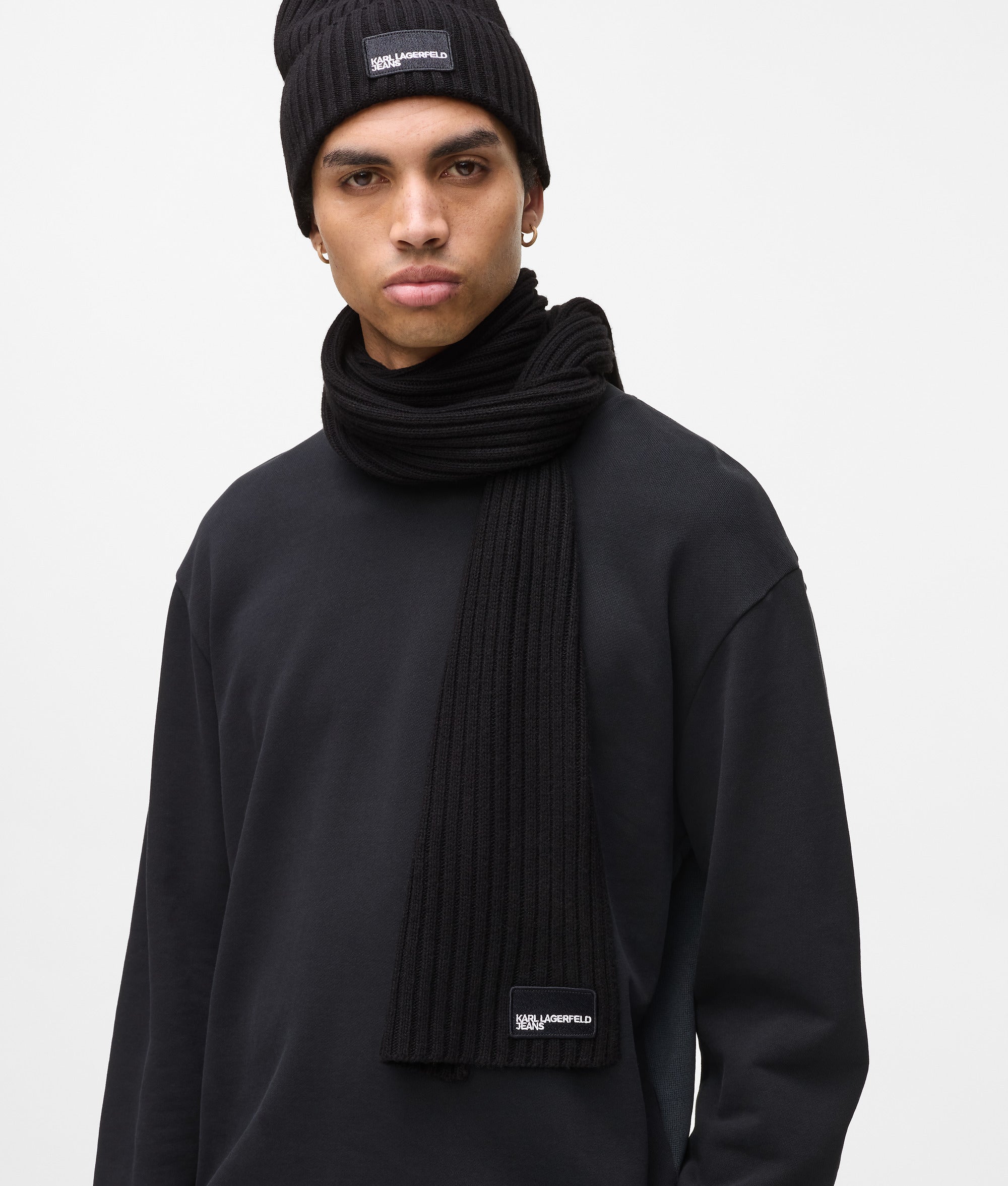 Logo patch scarf - Image 2