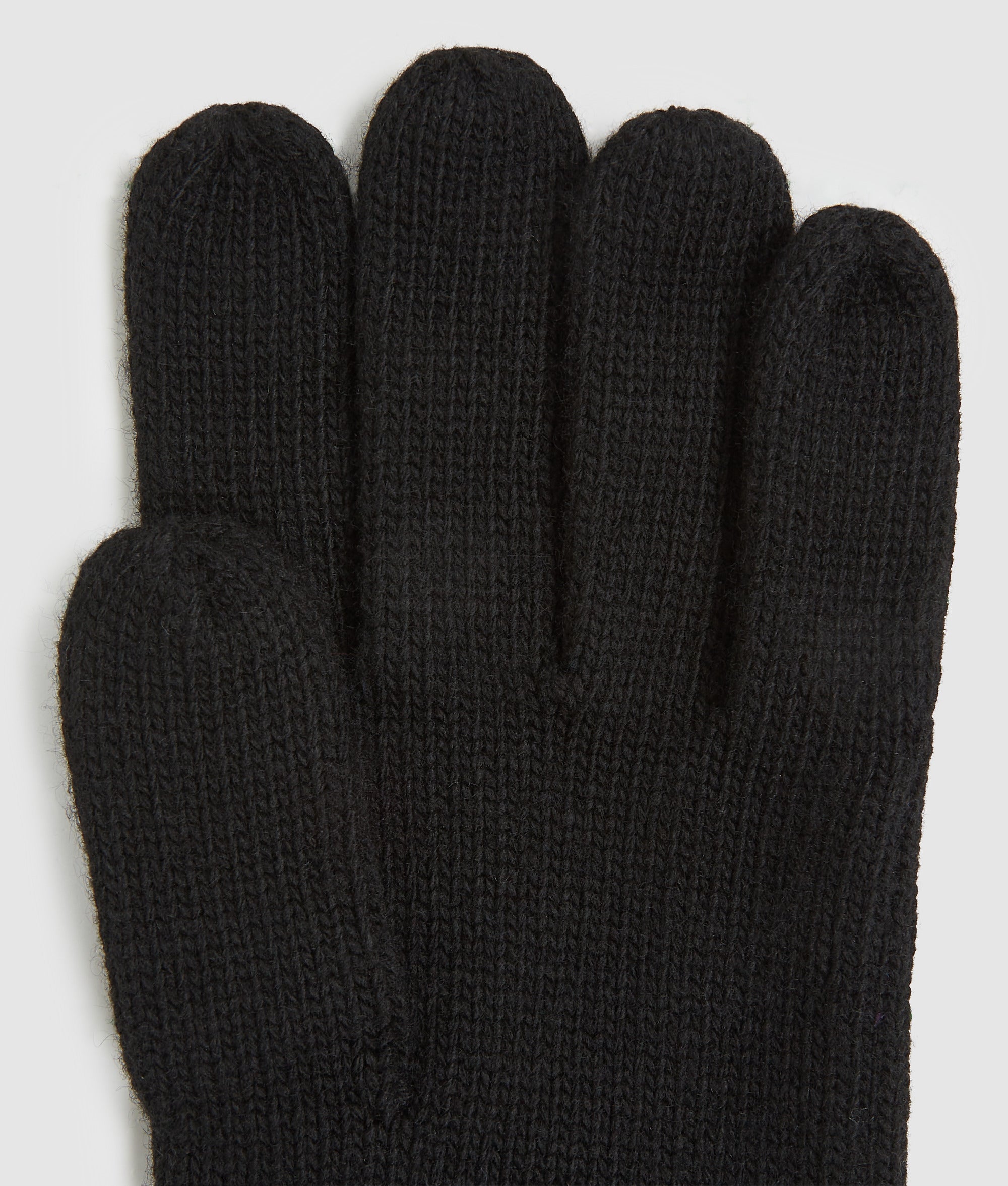 Logo knitted gloves - Image 4
