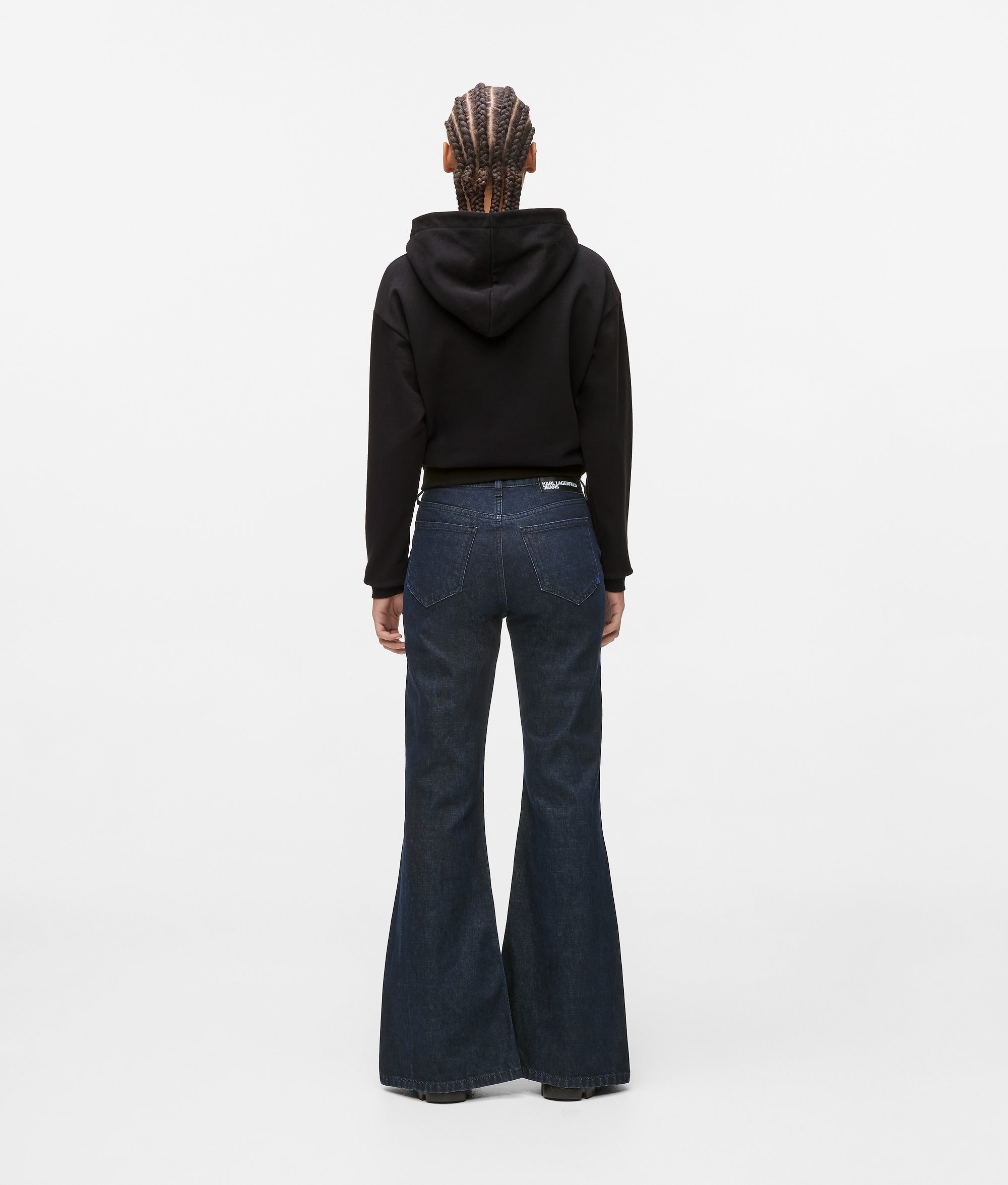 Split-hem flared jeans - Image 3