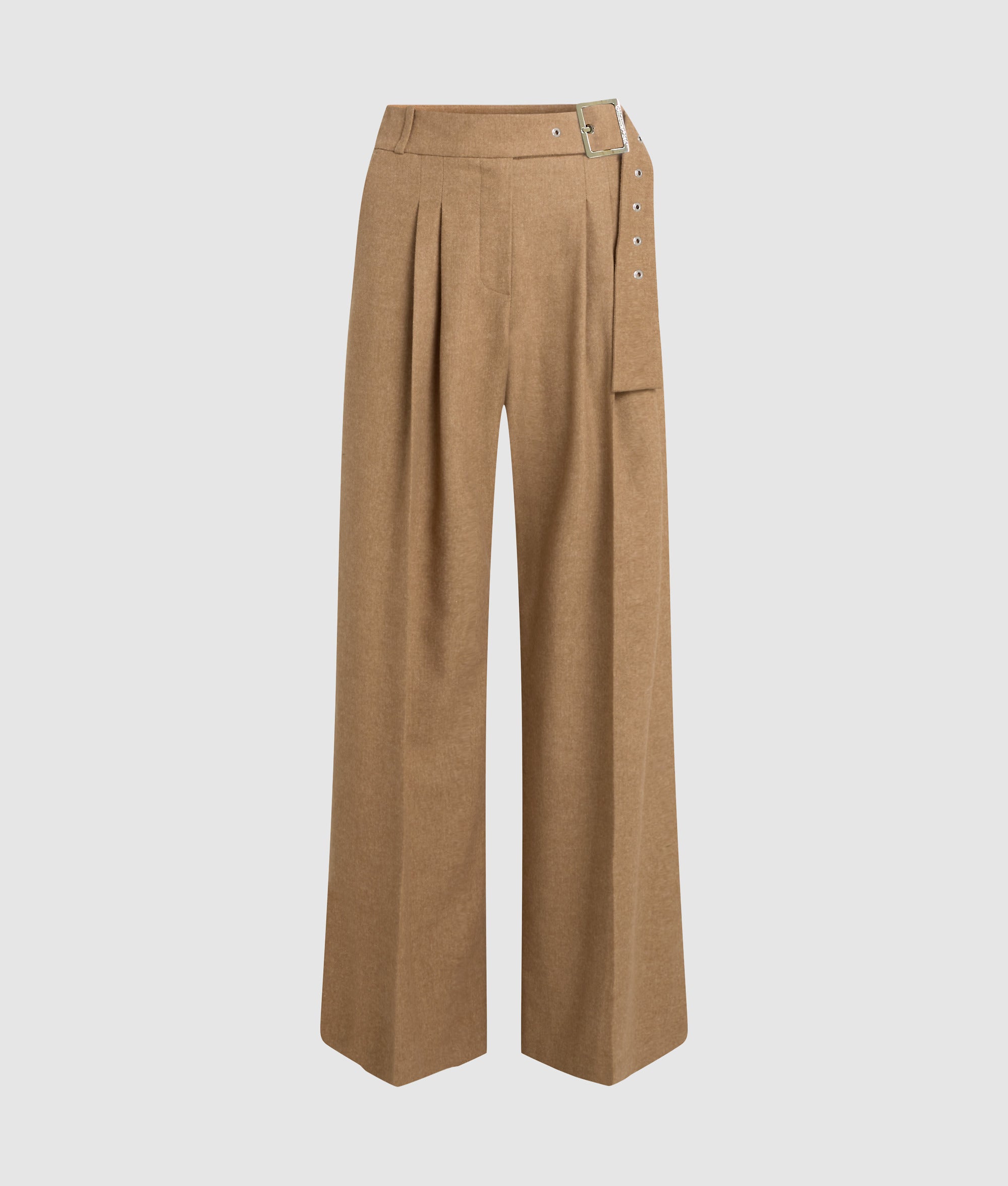 Wool-blend wide leg pants - Image 5