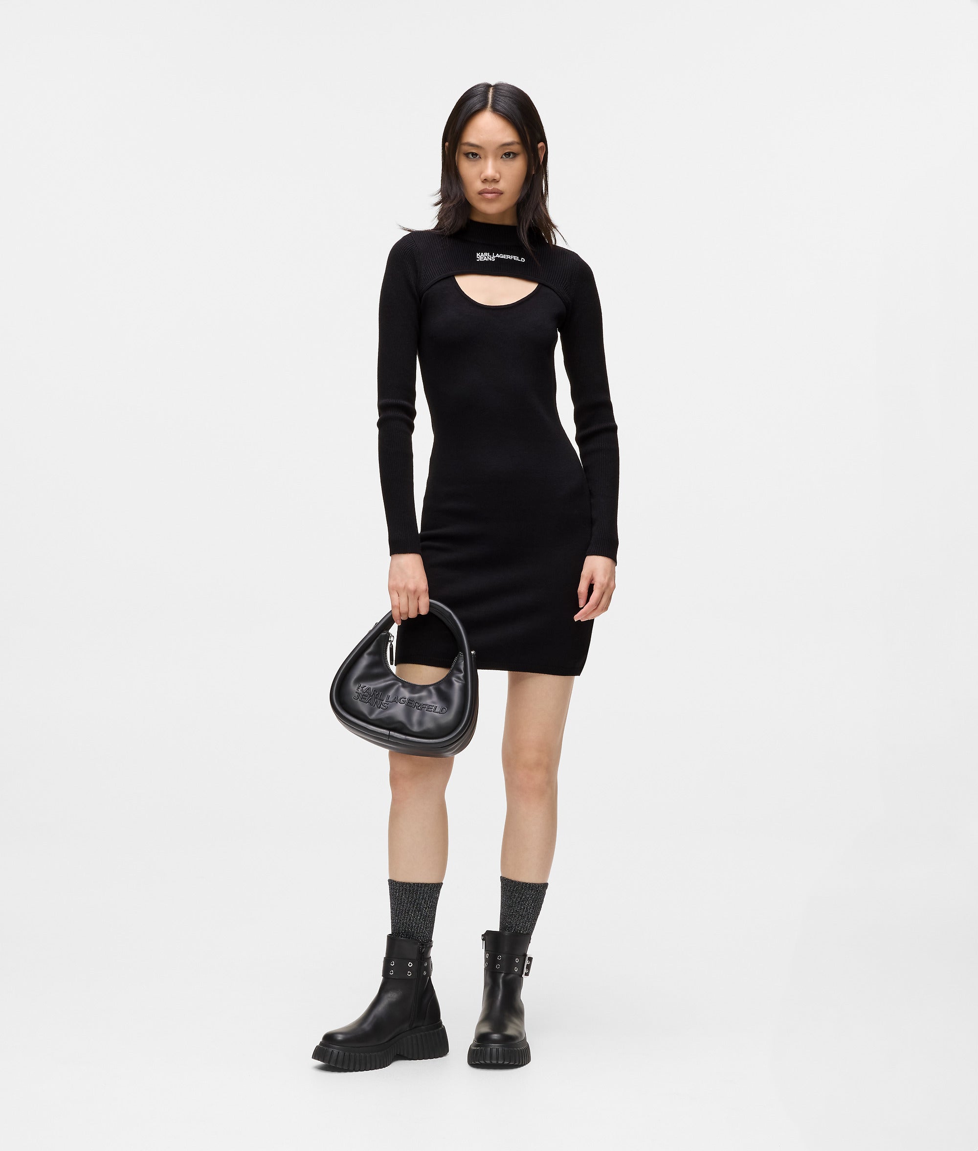 Cut out knit dress - Image 4