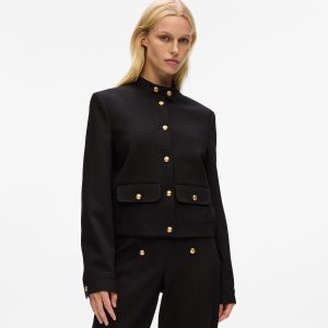 Karl DNA button-detail jacket