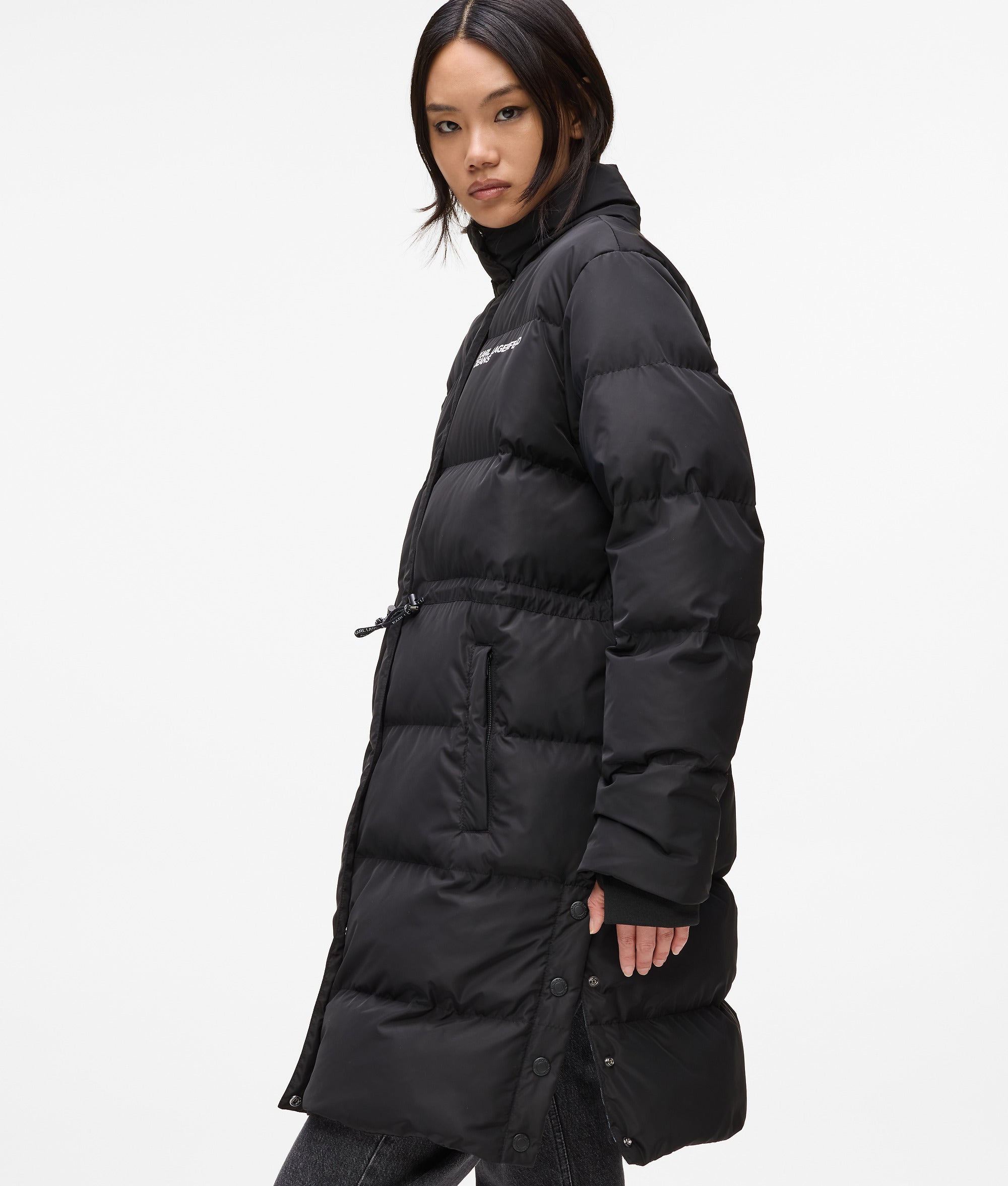 Long puffer jacket - Image 3