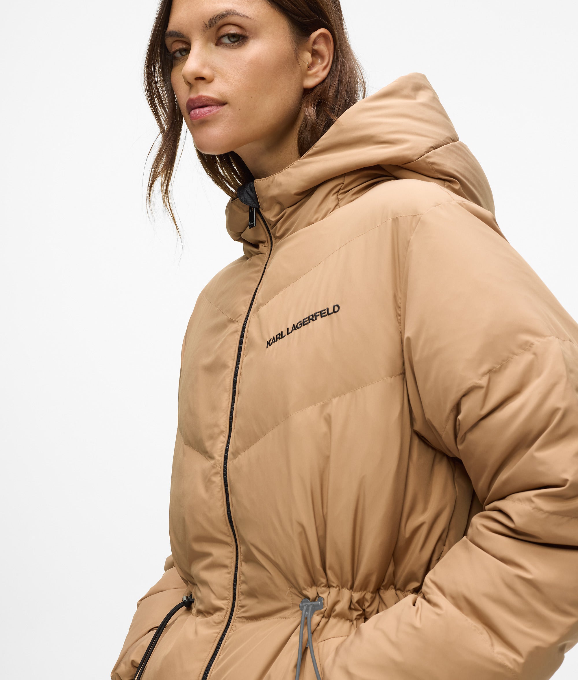 Reversible long puffer jacket - Image 3