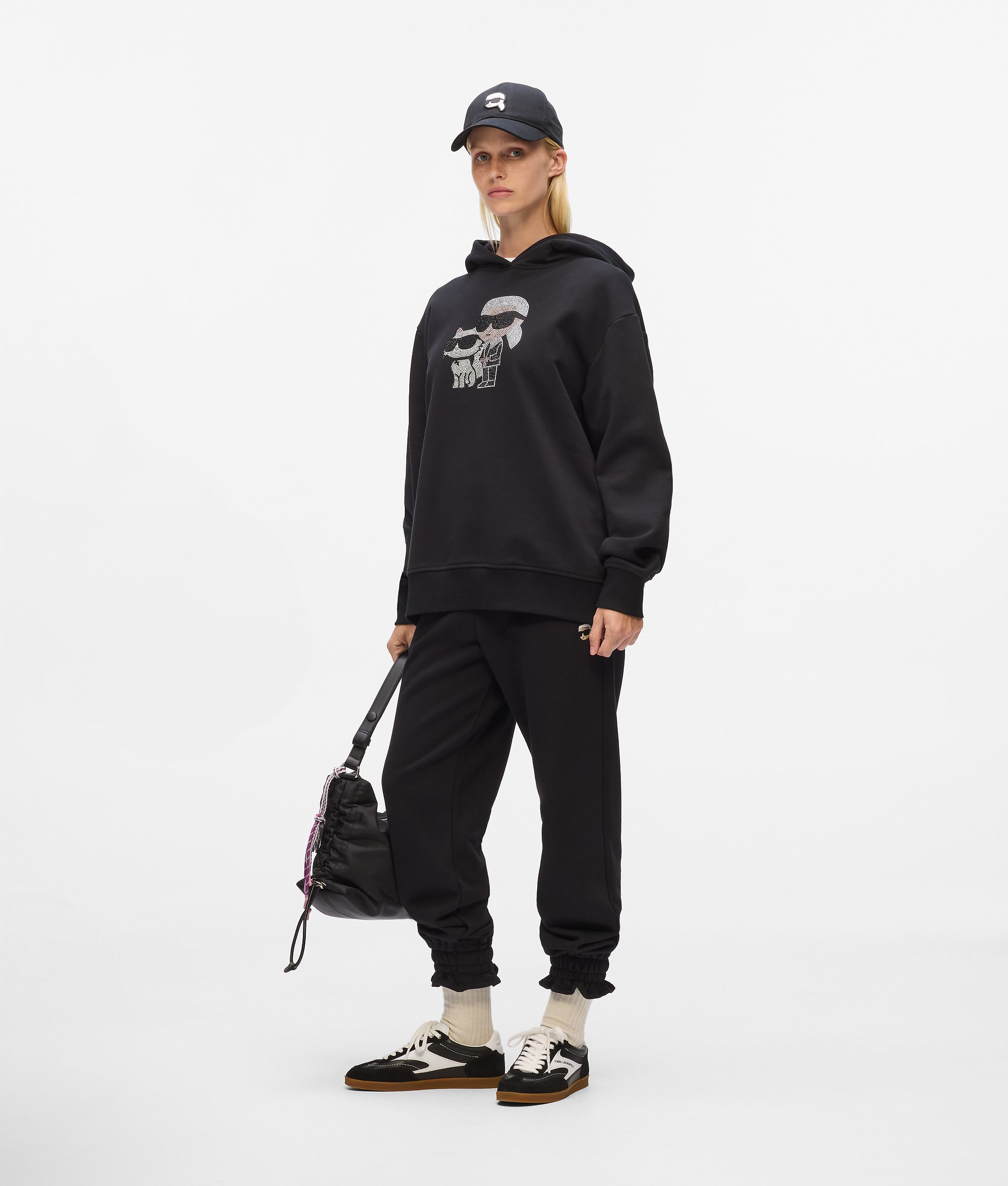 Ikon rhinestone hoodie - Image 4