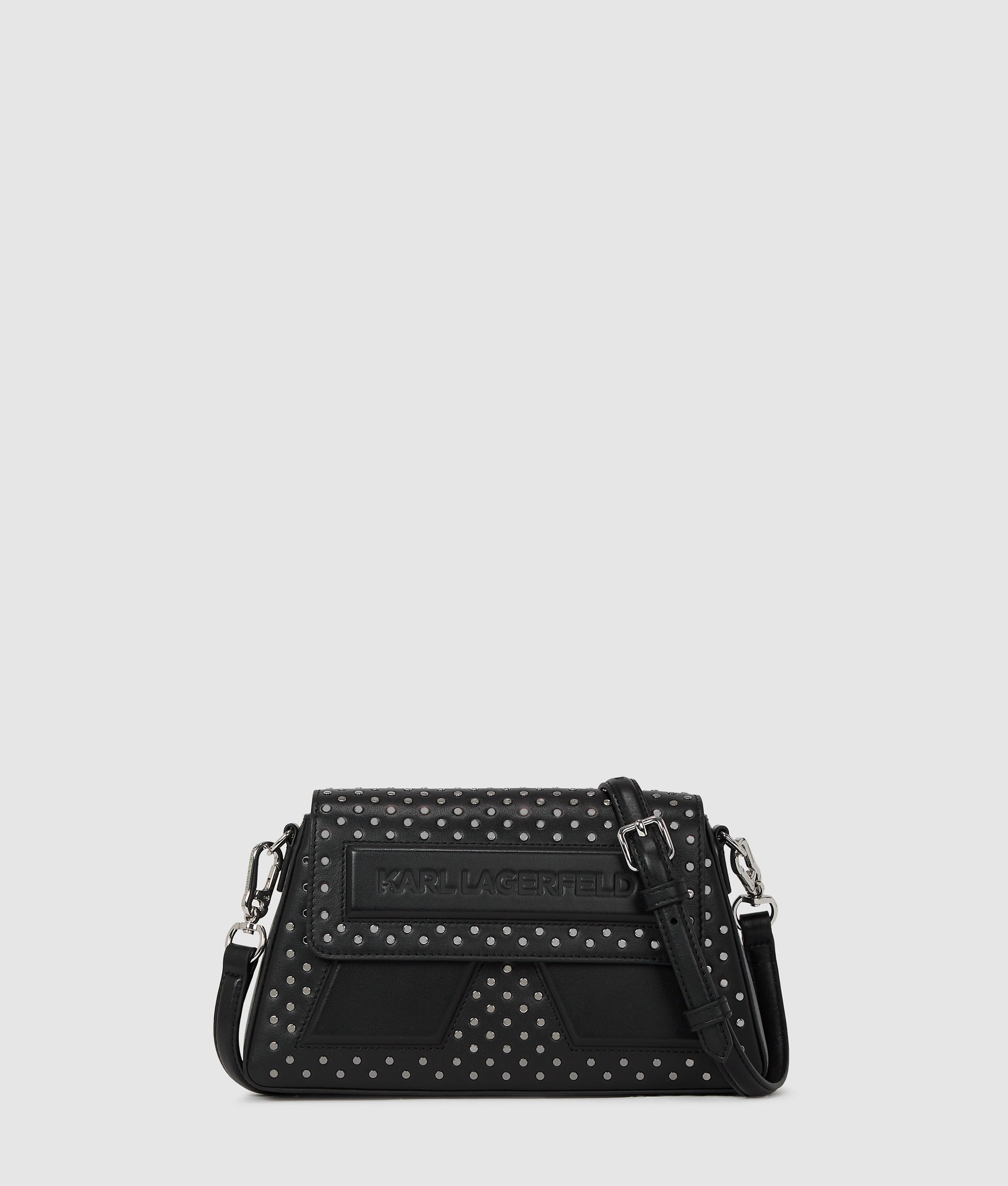 Ikon K studded crossbody bag