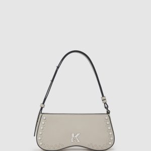 Sunglasses studded shoulder bag