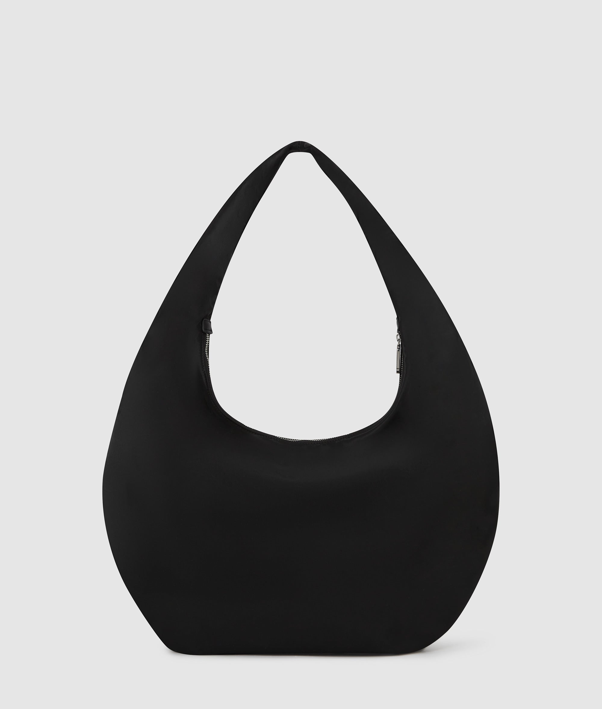 Glossy nylon hobo bag - Image 4