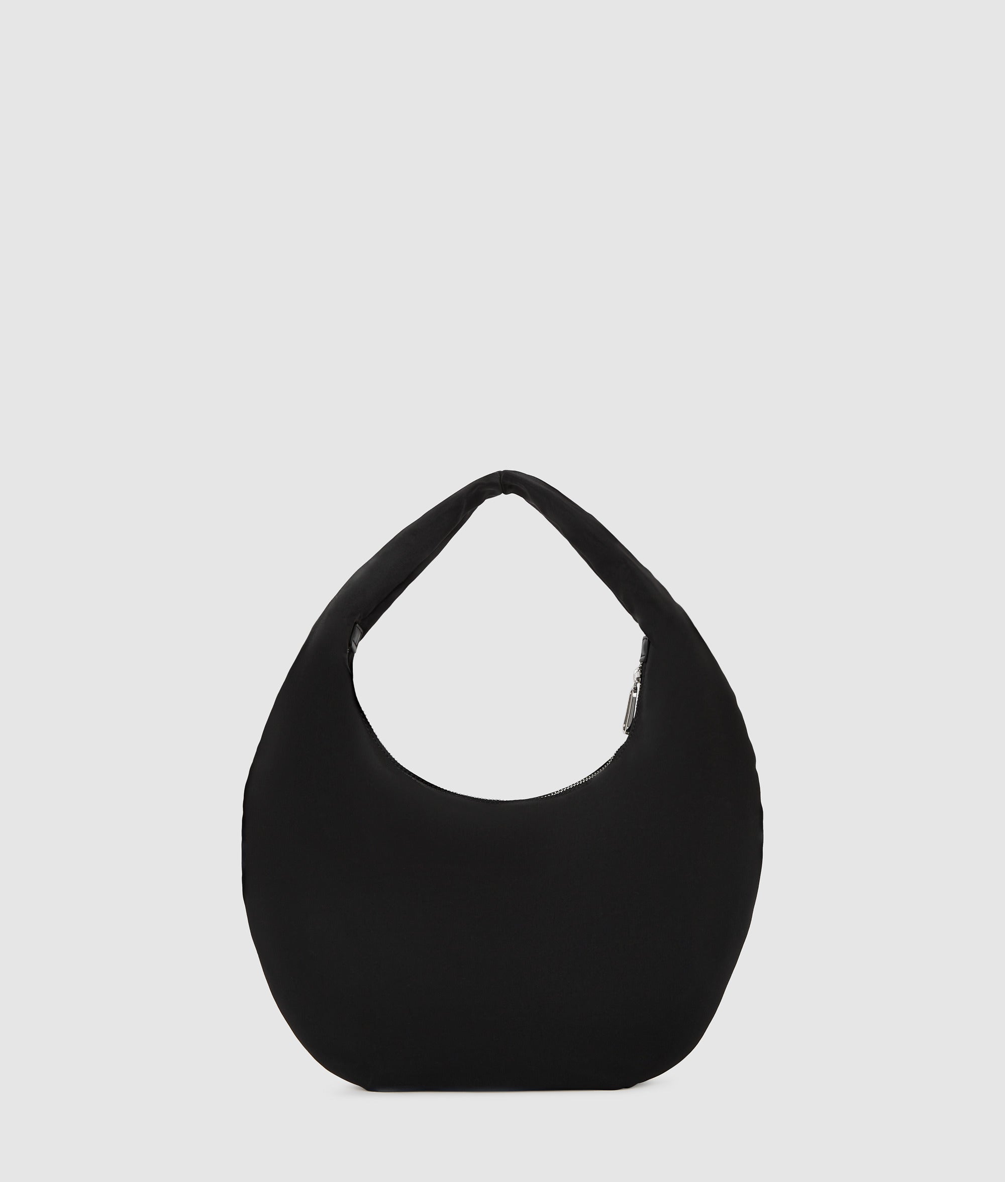 Glossy nylon shoulder bag - Image 4