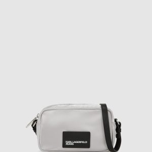 Metallic nylon camera bag