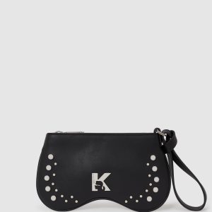 Sunglasses studded phone pouch