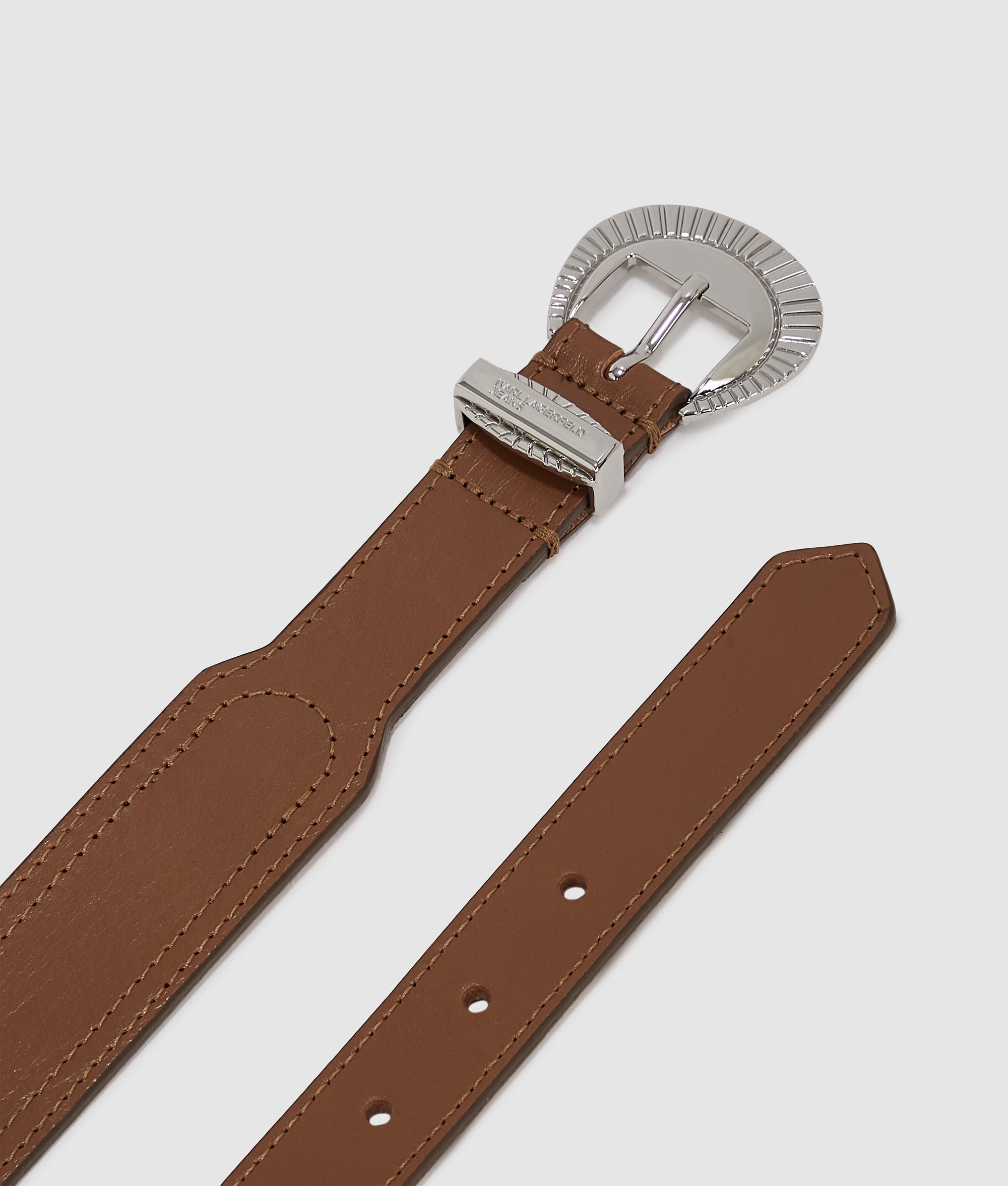 Western round buckle belt - Image 4