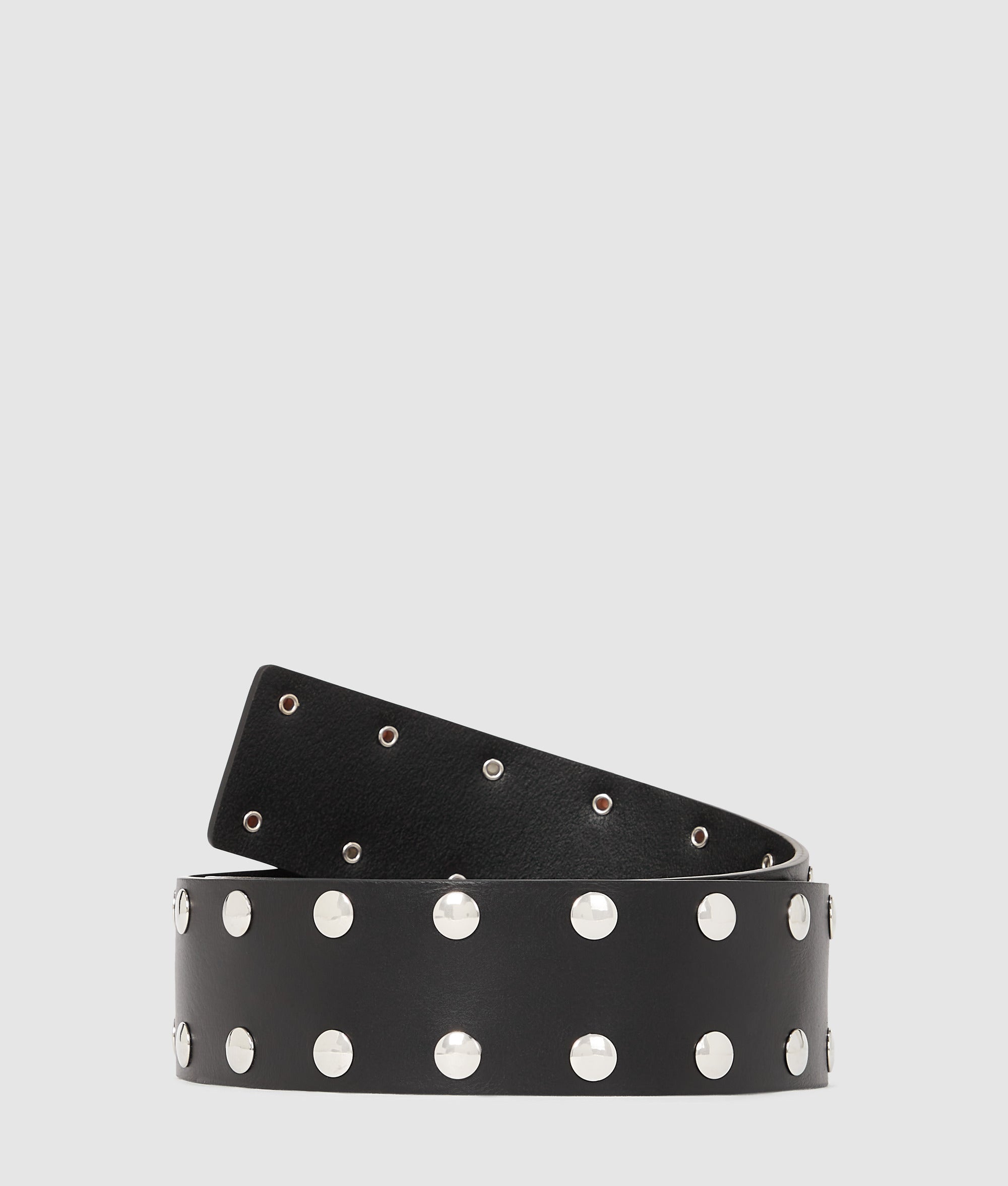 Wide studded belt - Image 3