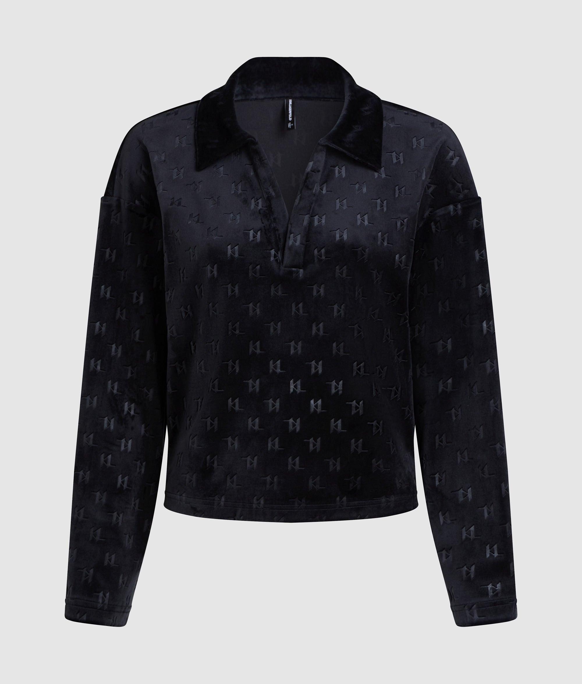 Monogram lounge polo shirt - Image 5