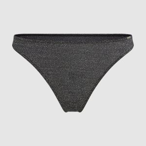 Signature metallic thong