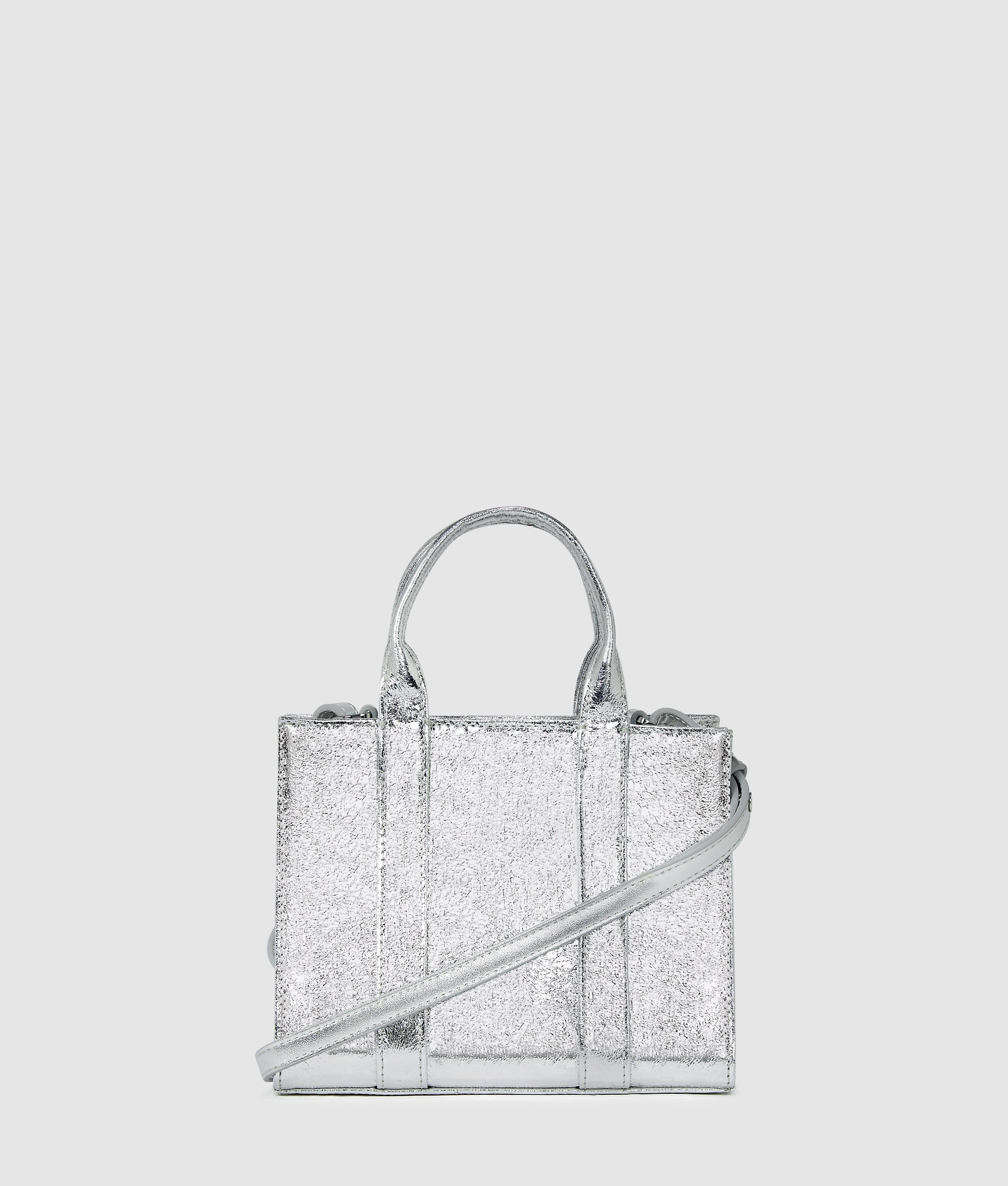 Rue St-Guillaume mini metallic tote bag - Image 4