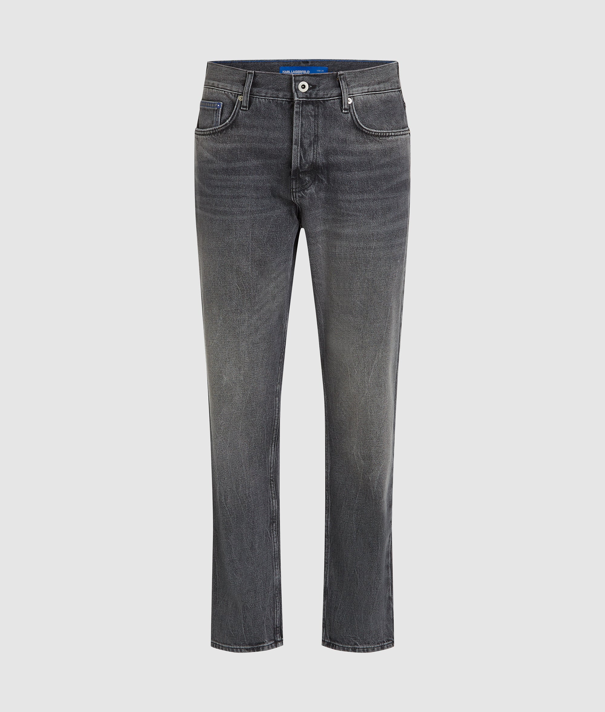 Vintage wash tapered jeans - Image 5
