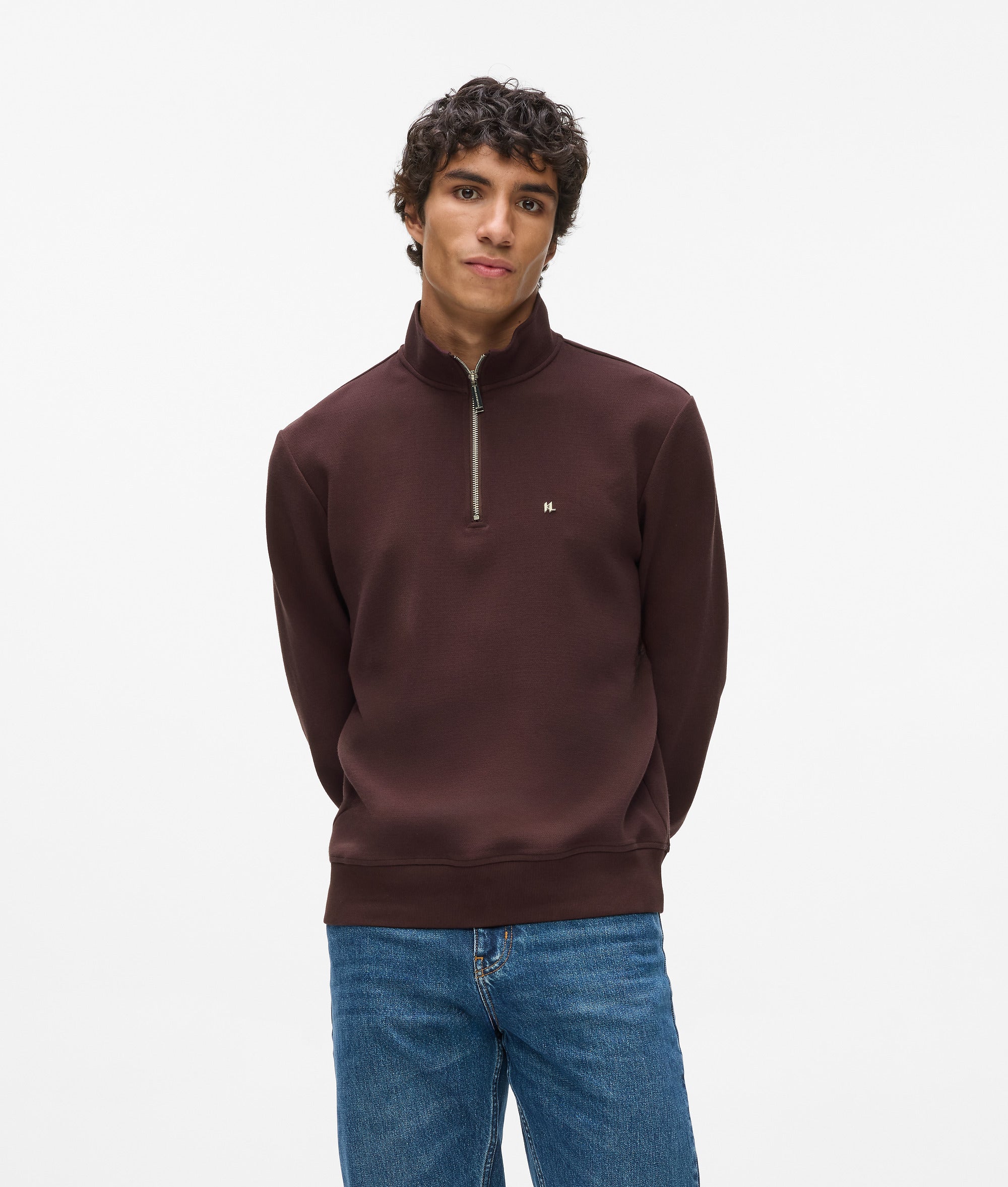 Quarter zip sweatshirt
