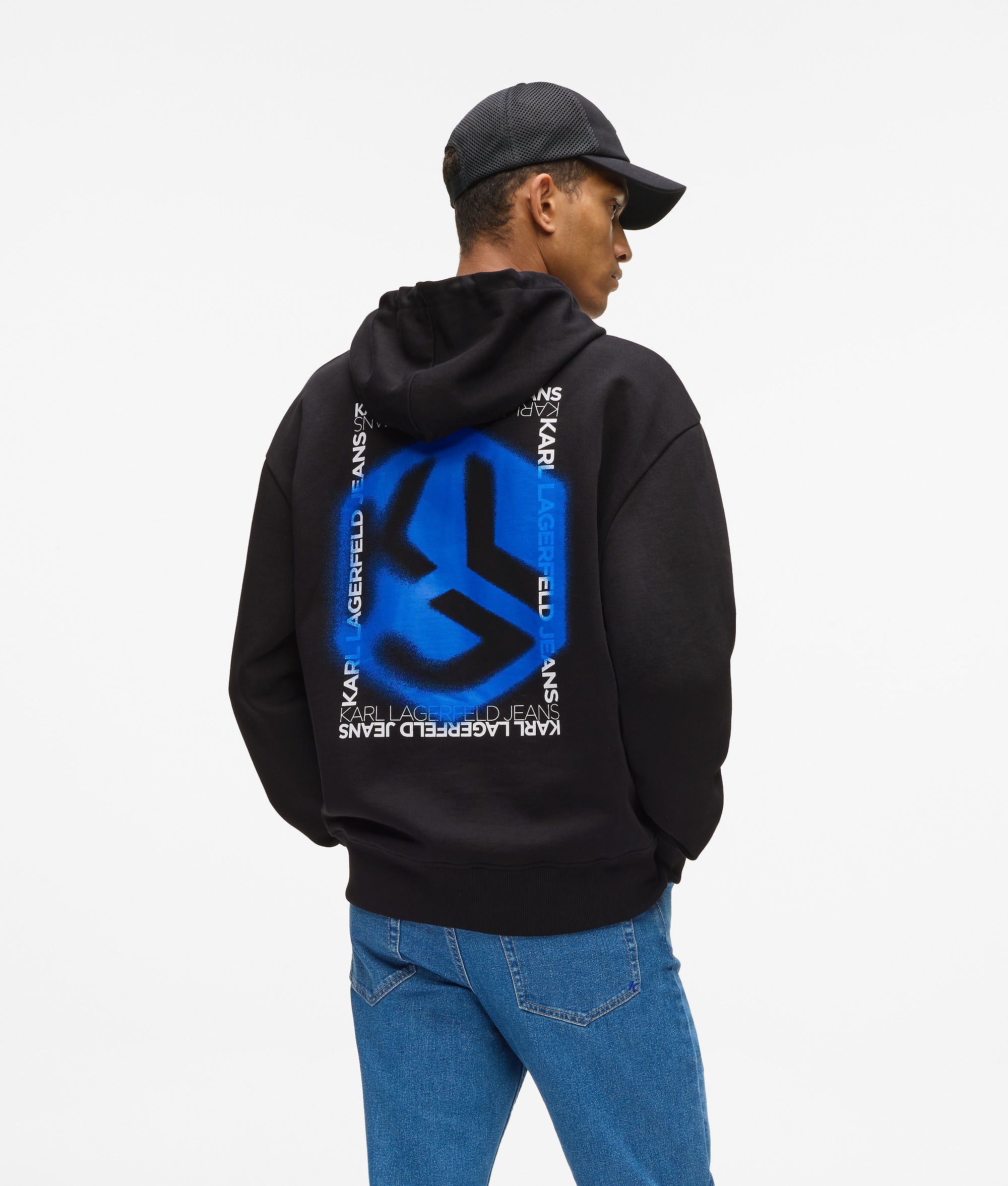 Graffiti Monogram hoodie