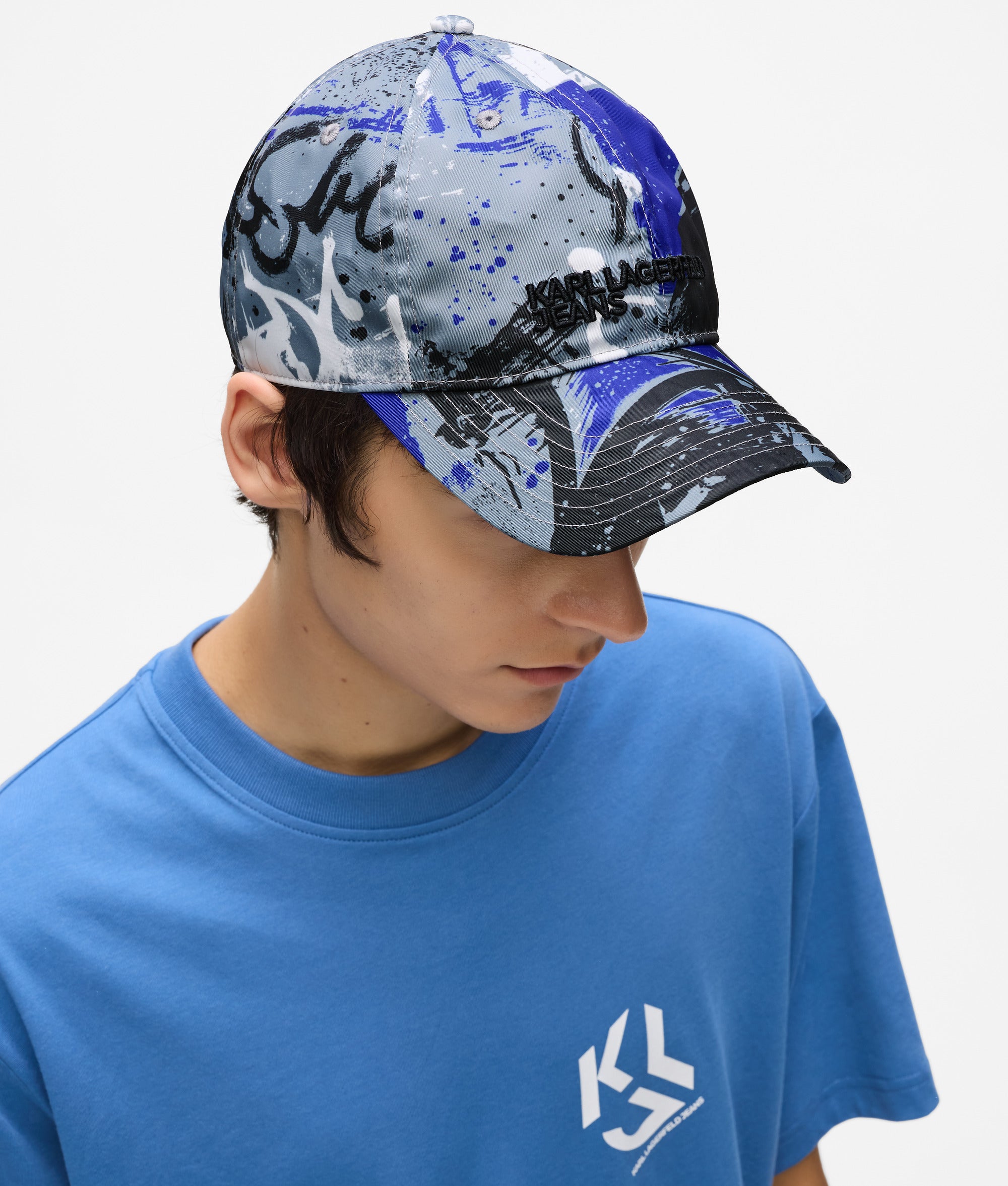 Graffiti print cap - Image 2