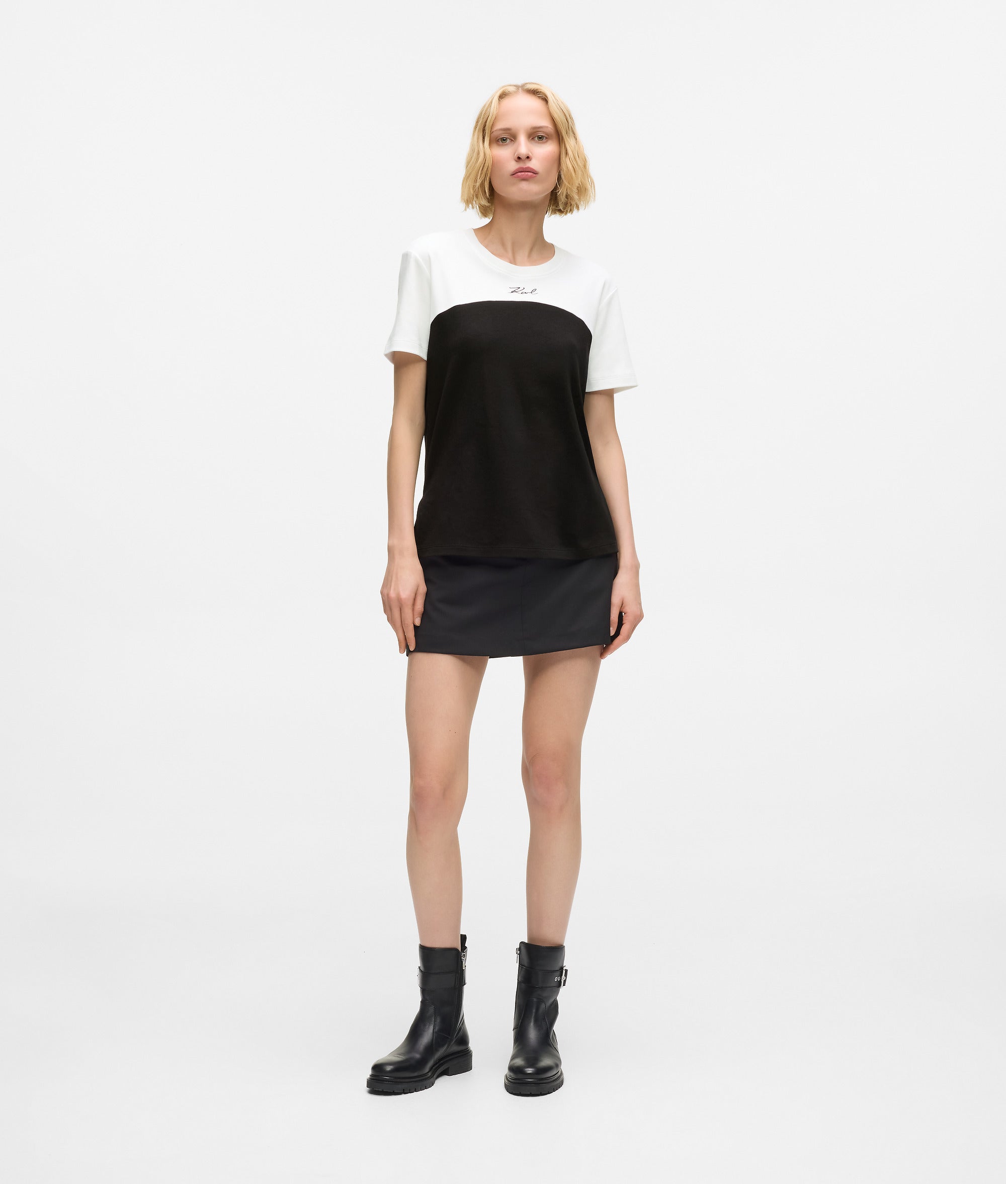 Signature monochrome T-shirt - Image 4