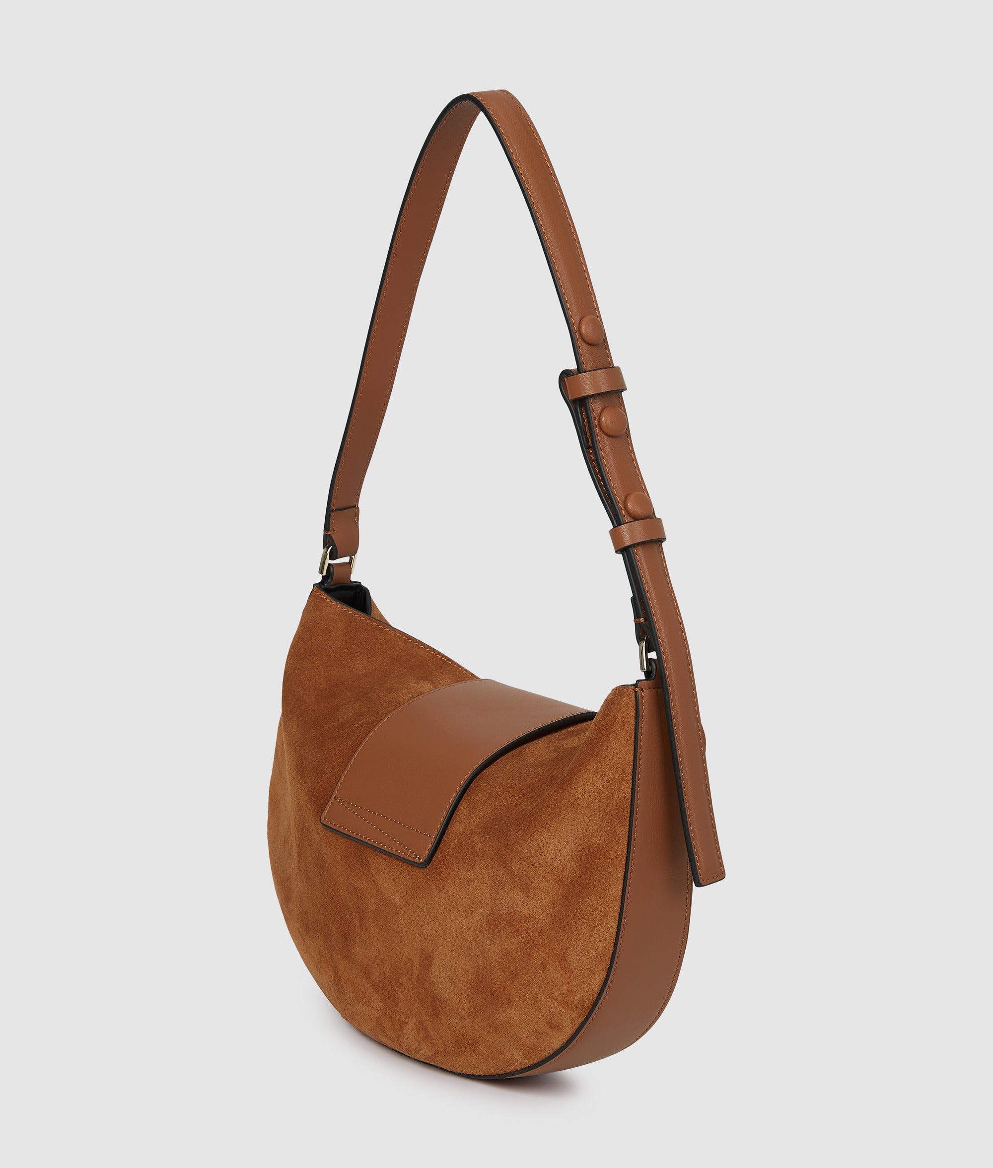 K/Signature suede moon bag - Image 4