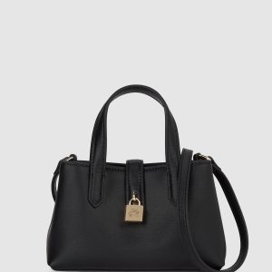 K/Autograph padlock mini shoulder bag