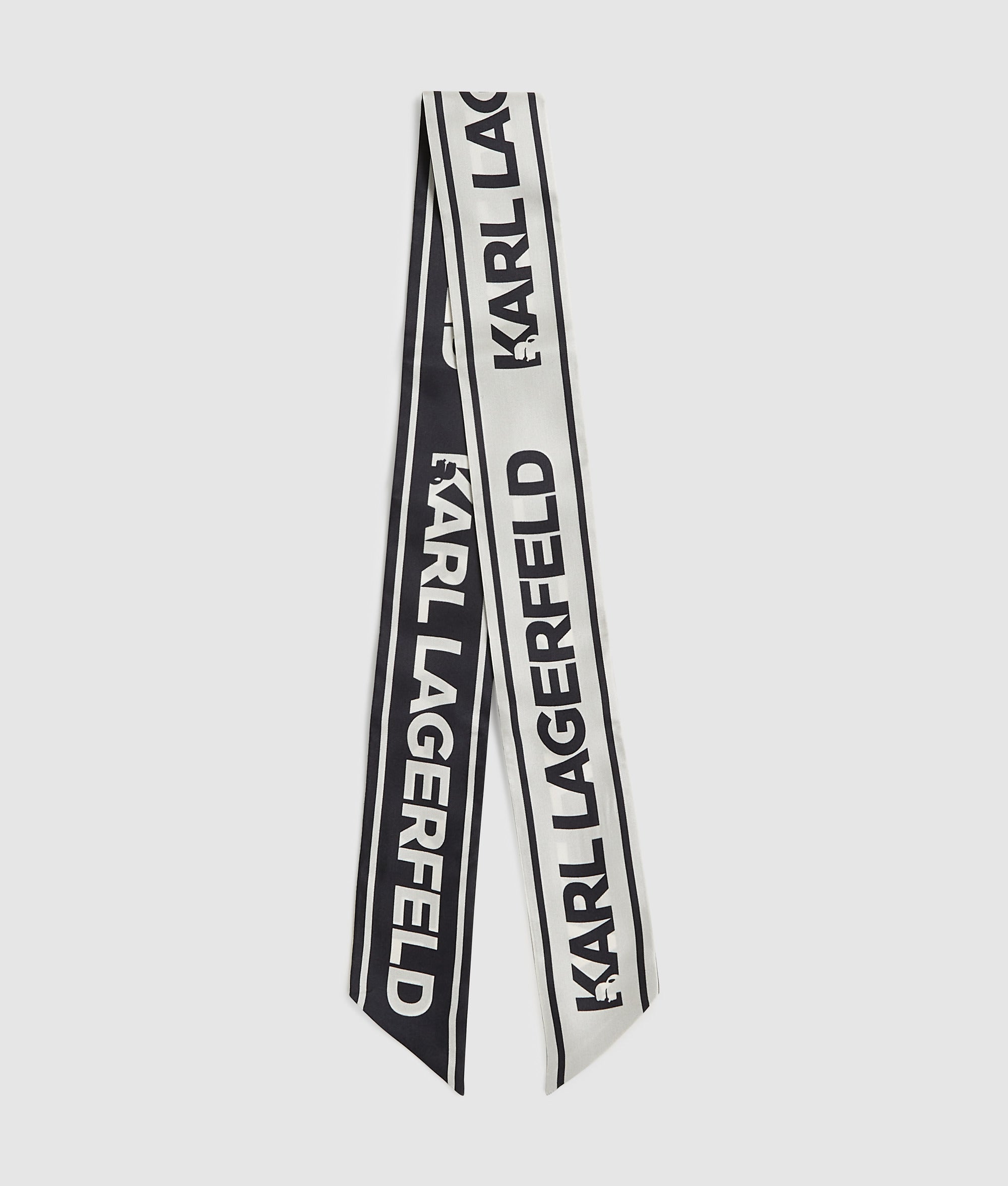 Slim silk scarf - Image 3