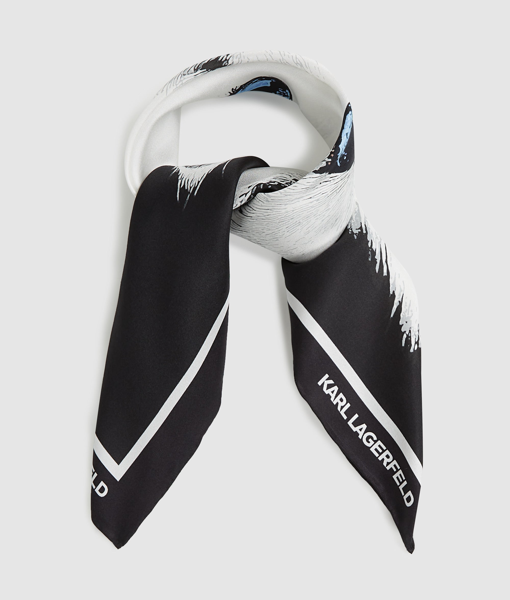 Ikon Choupette silk scarf - Image 3