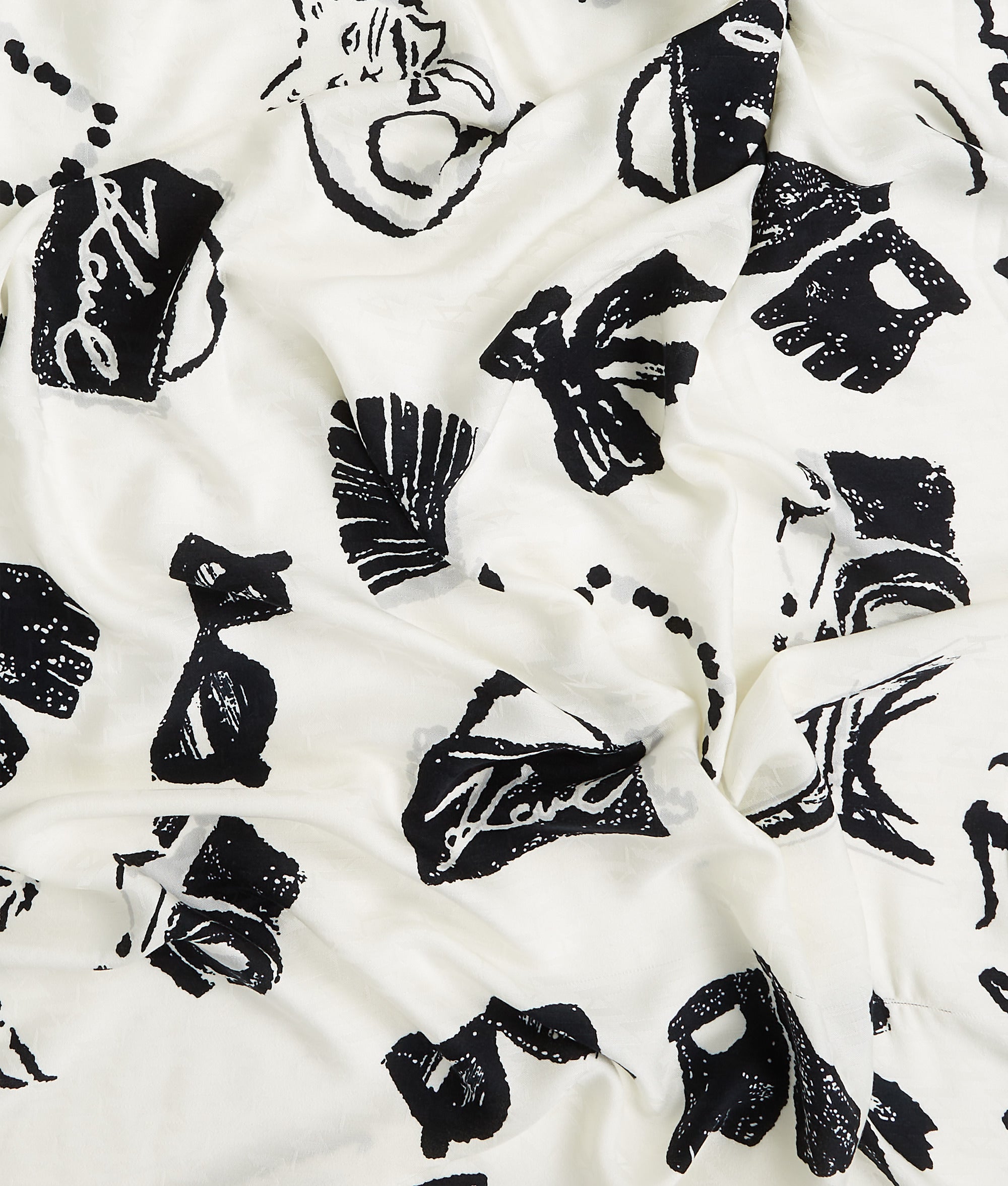 K/Signature all-over print scarf - Image 4