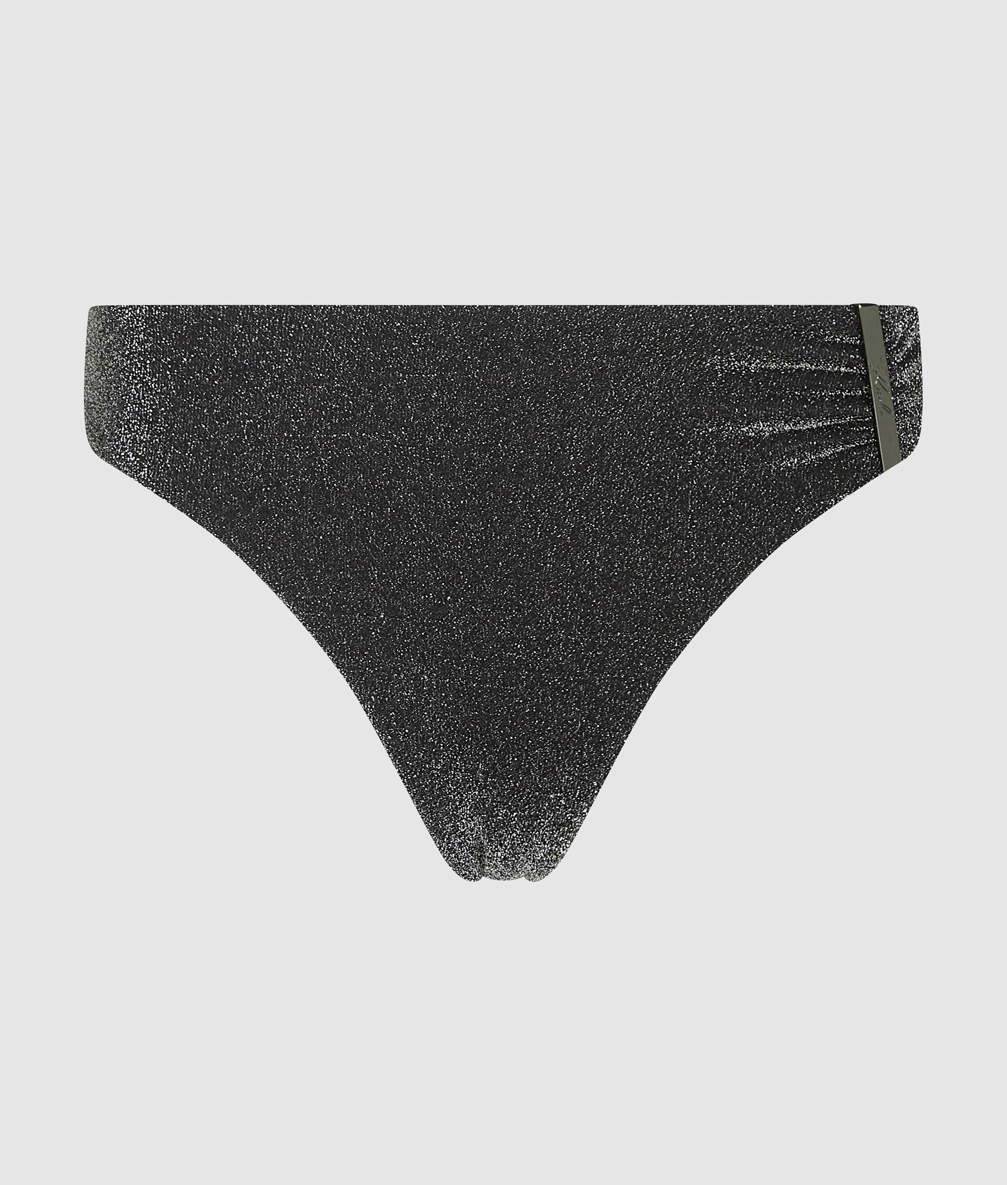 Metallic bikini bottoms