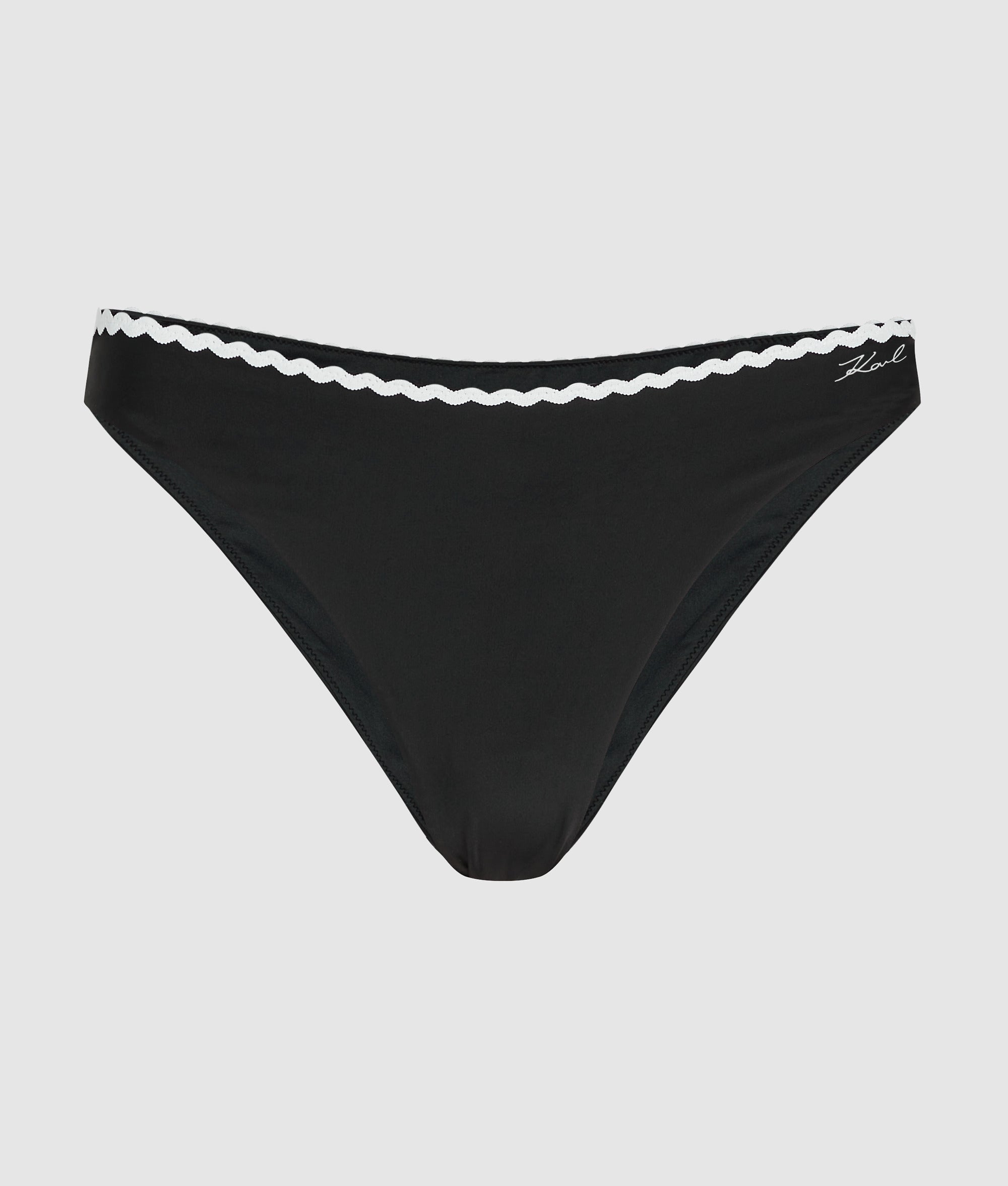 Scallop bikini bottoms