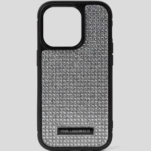 LOGO RHINESTONE IPHONE 16 PRO MAX CASE
