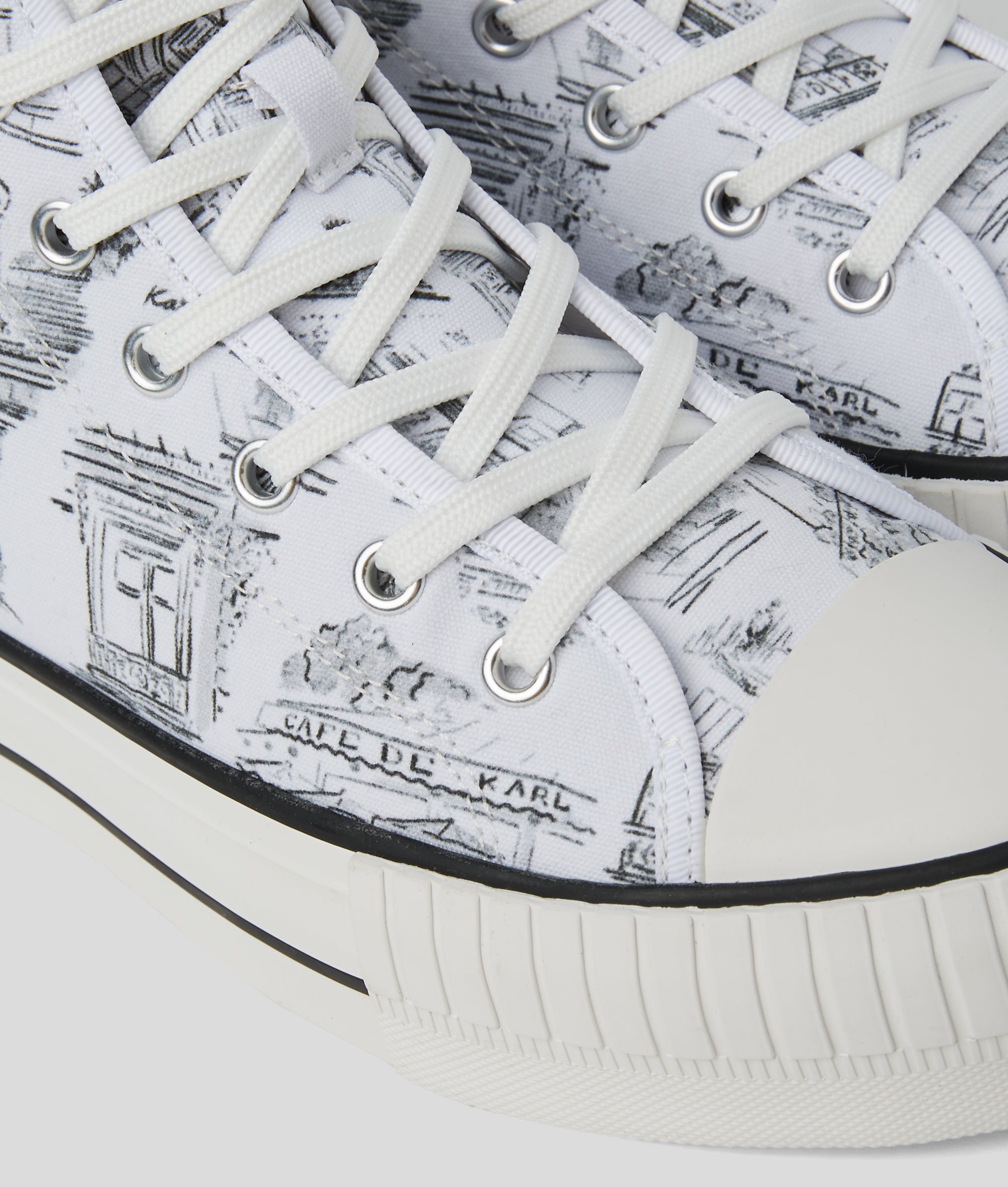 KL X JORGE PARRA HIGH-TOP SNEAKERS - Image 2